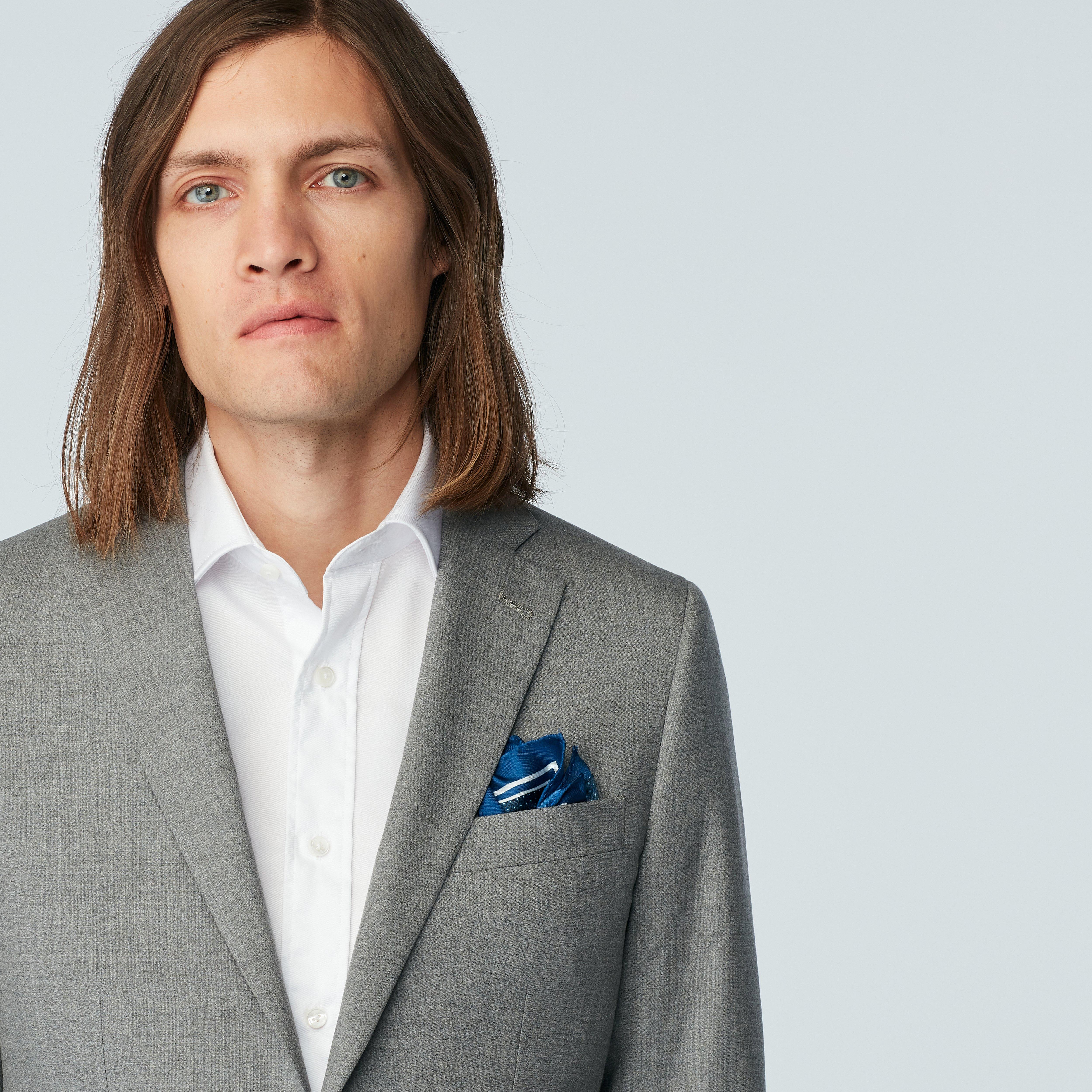 Product thumbnail 6 Gray suit - Solid Design from Luxury Indochino Collection