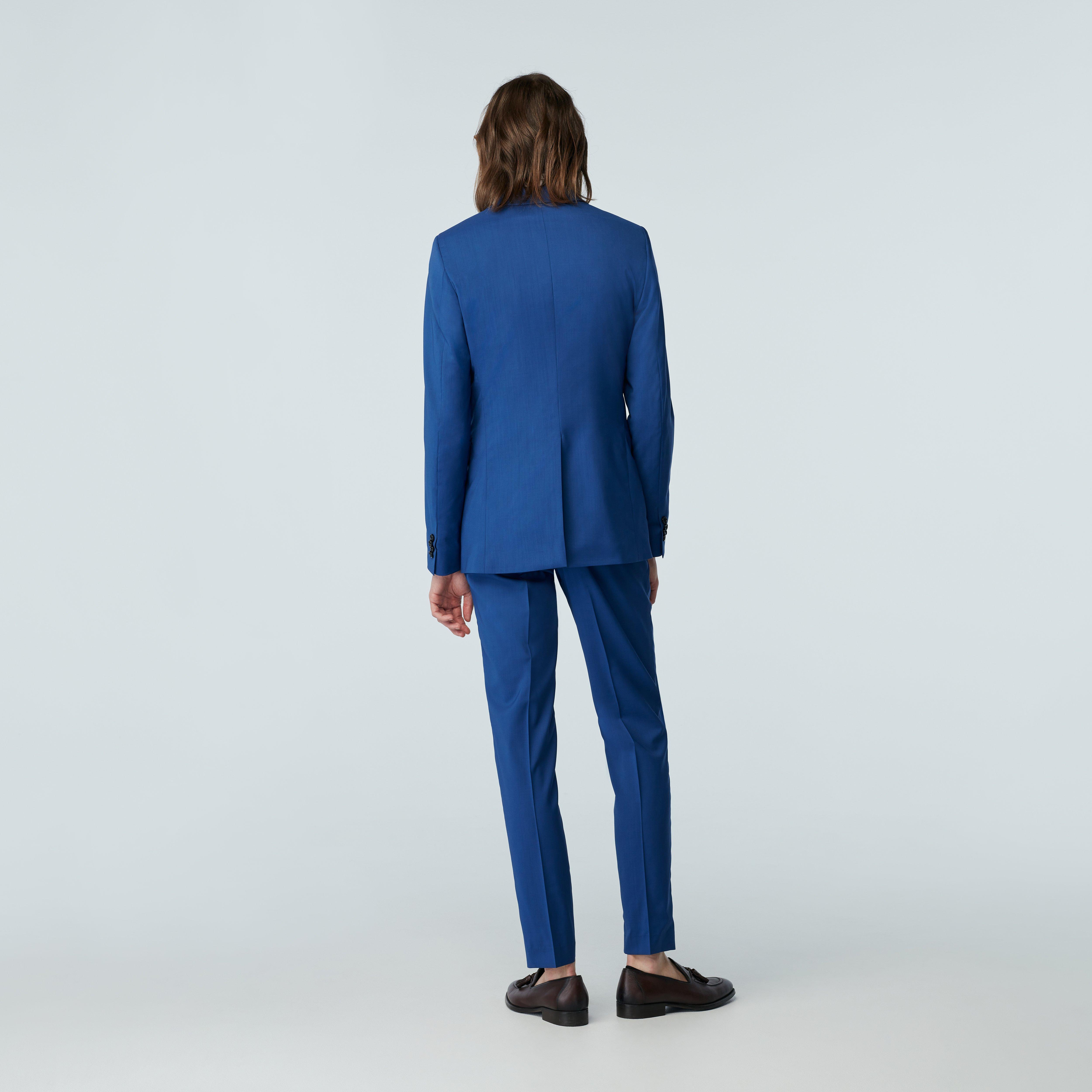Product thumbnail 2 Blue suit - Milano Solid Design from Italian Indochino Collection