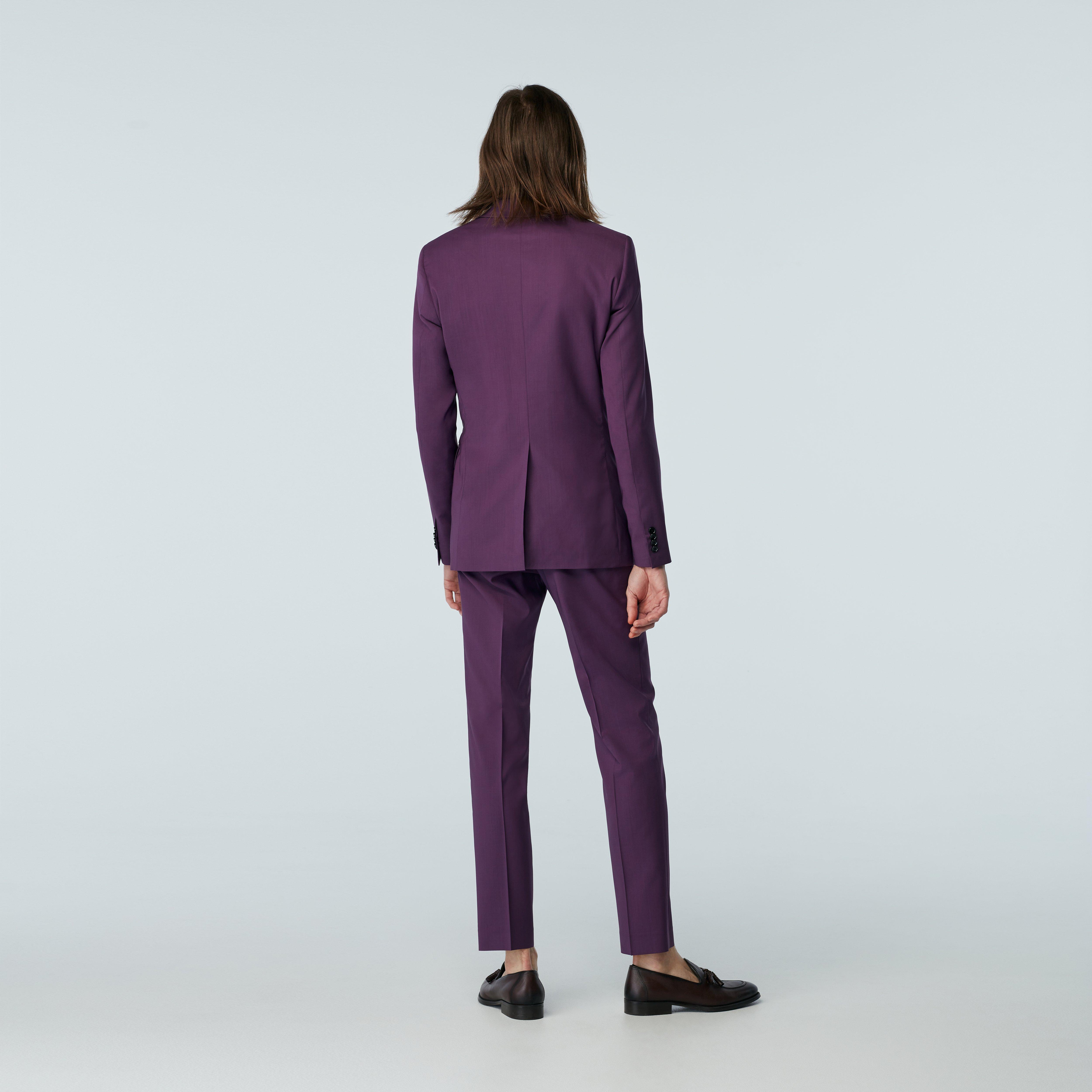 Product thumbnail 2 Purple suit - Milano Solid Design from Italian Indochino Collection