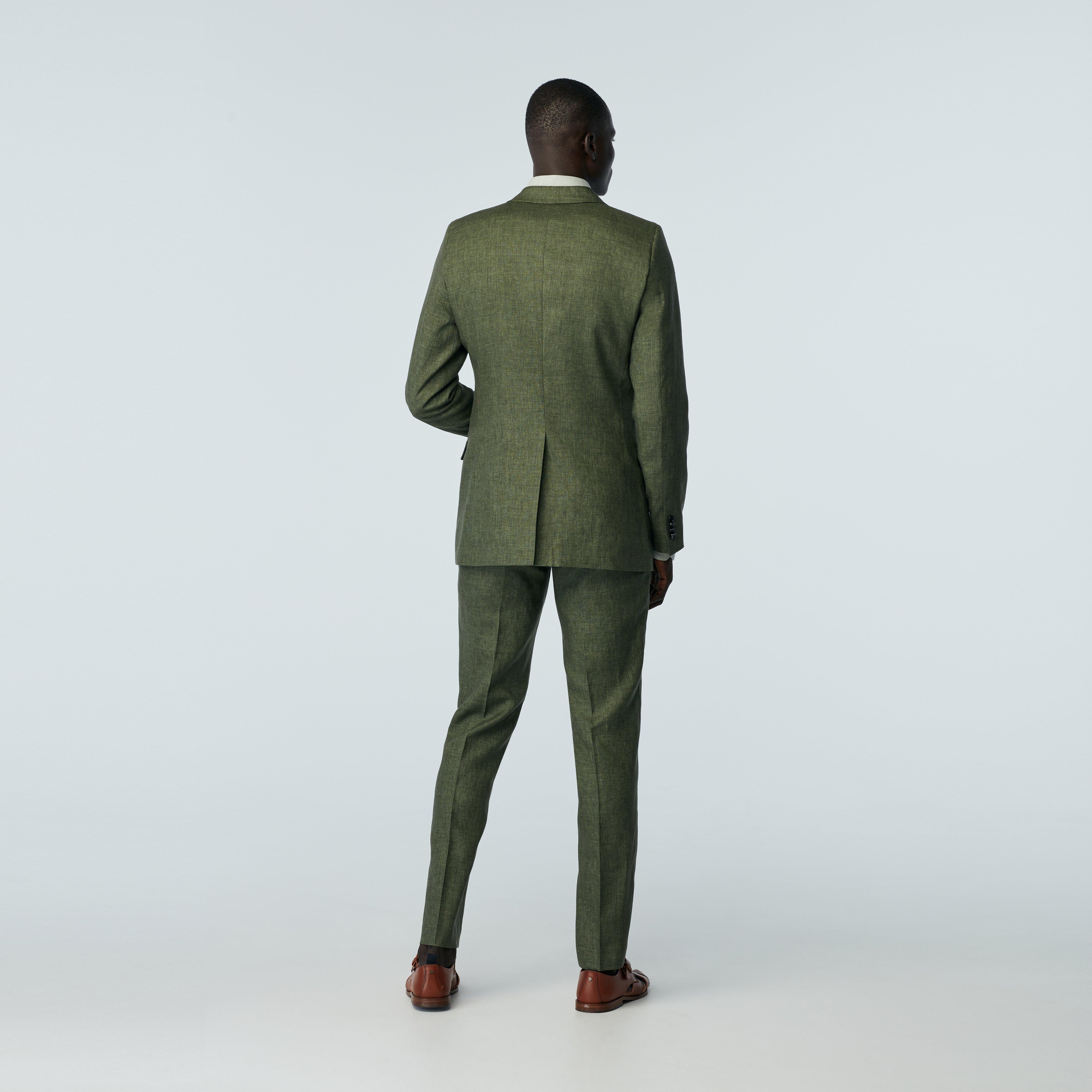 Product thumbnail 2 Green blazer - Solid Design from Italian Indochino Collection