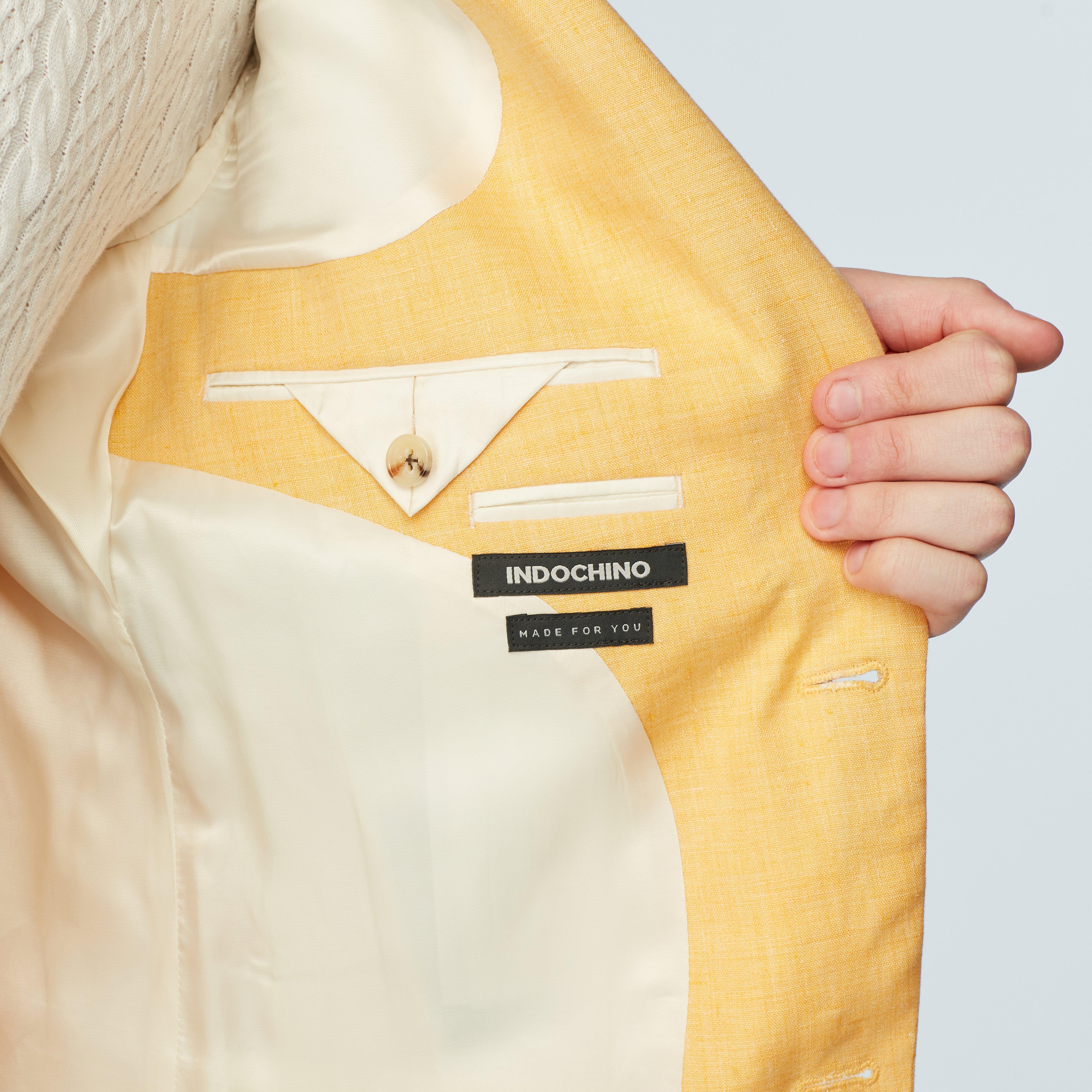 Product thumbnail 5 Yellow suit - Solid Design from Italian Spring / Summer Indochino Collection