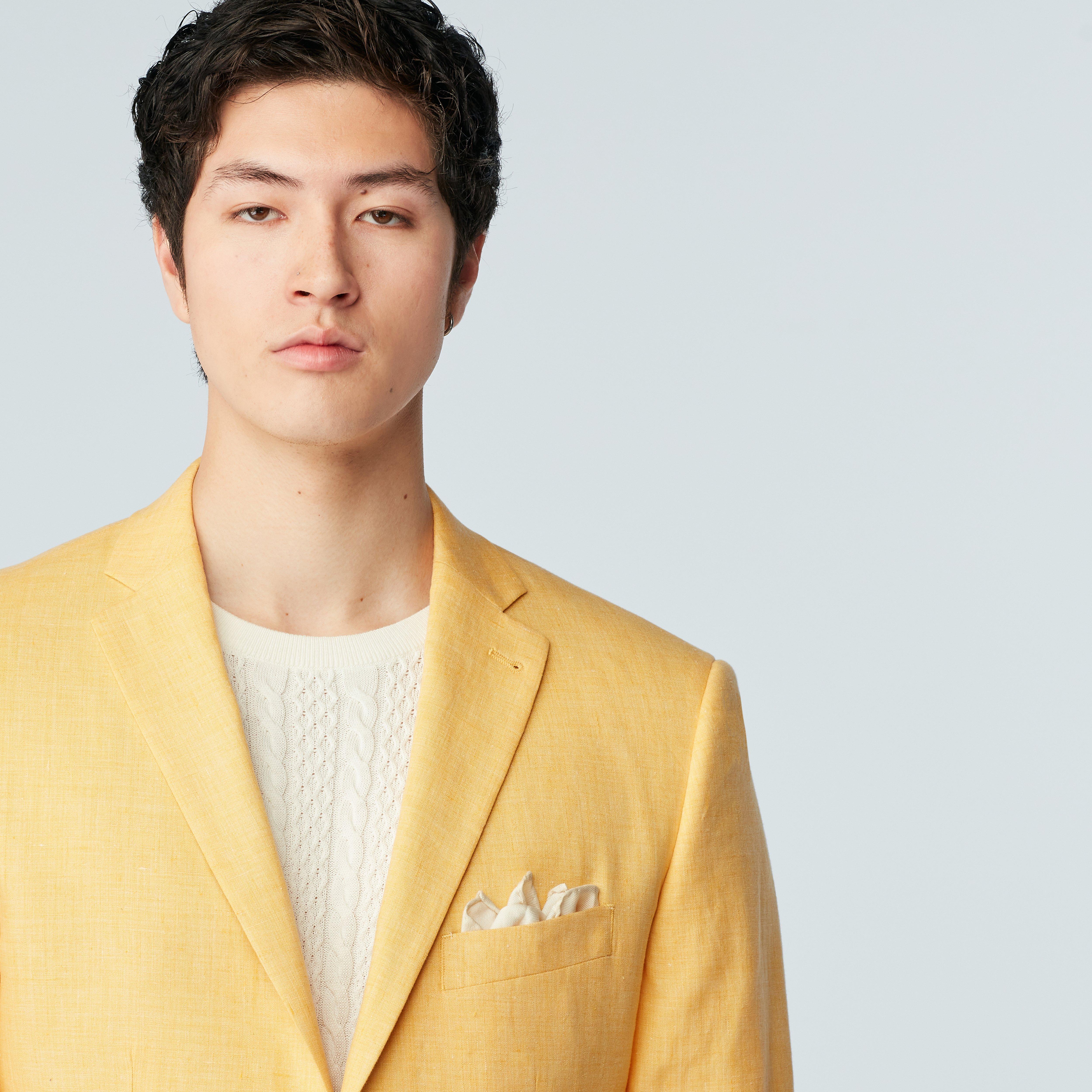 Product thumbnail 6 Yellow suit - Solid Design from Italian Spring / Summer Indochino Collection