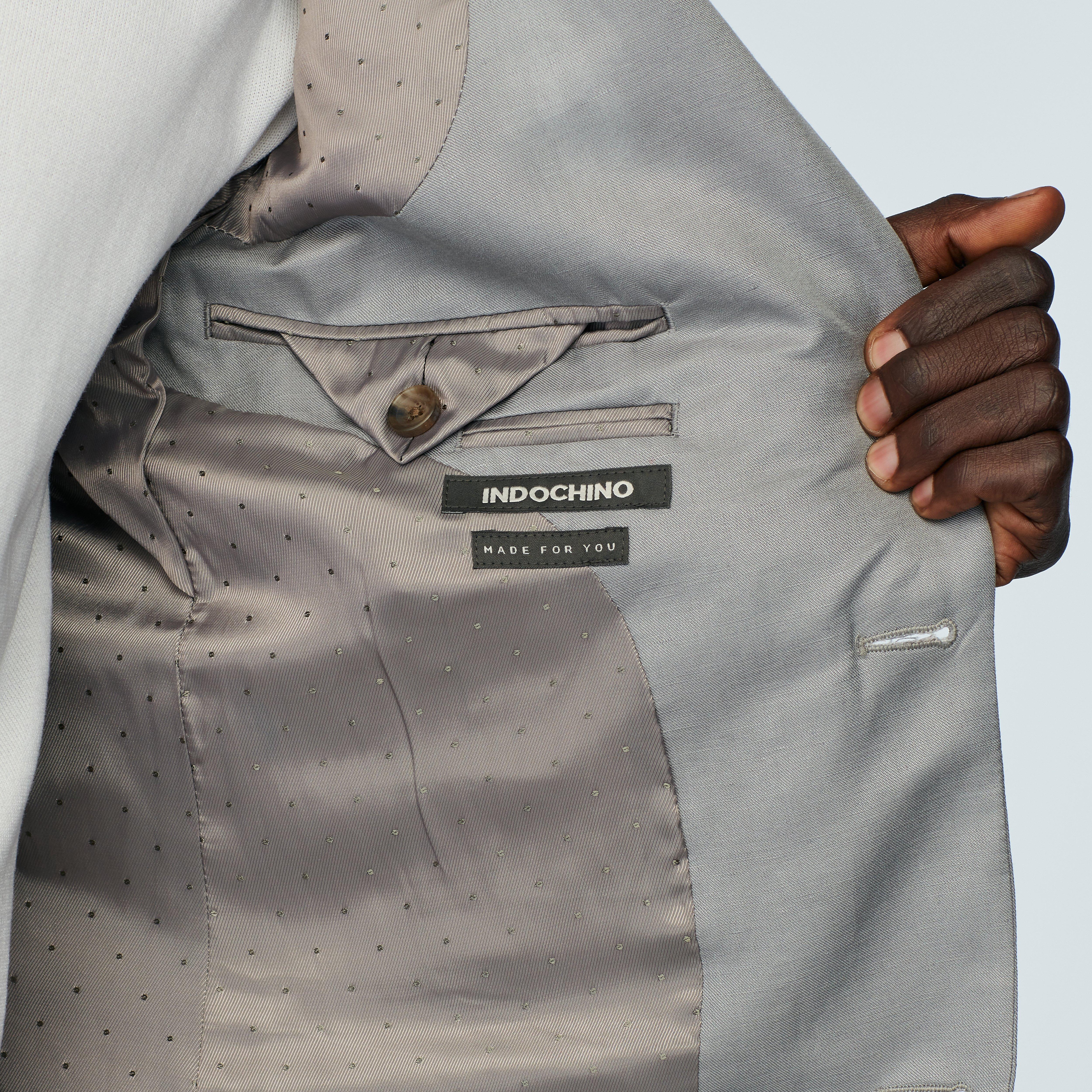 Product thumbnail 5 Gray suit - Solid Design from Seasonal Spring / Summer Indochino Collection