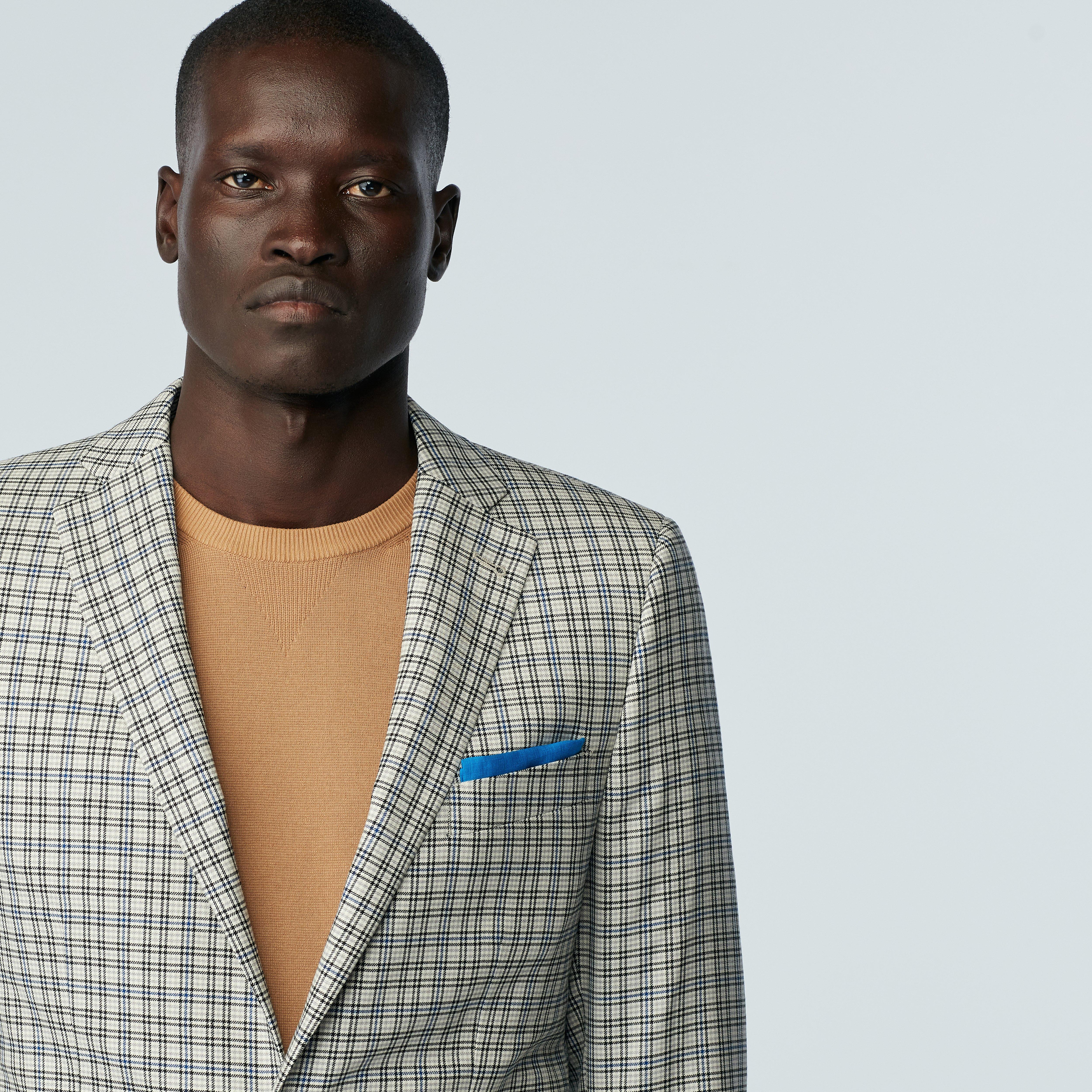 Product thumbnail 4 Gray blazer - Houndstooth Design from Spring / Summer Indochino Collection