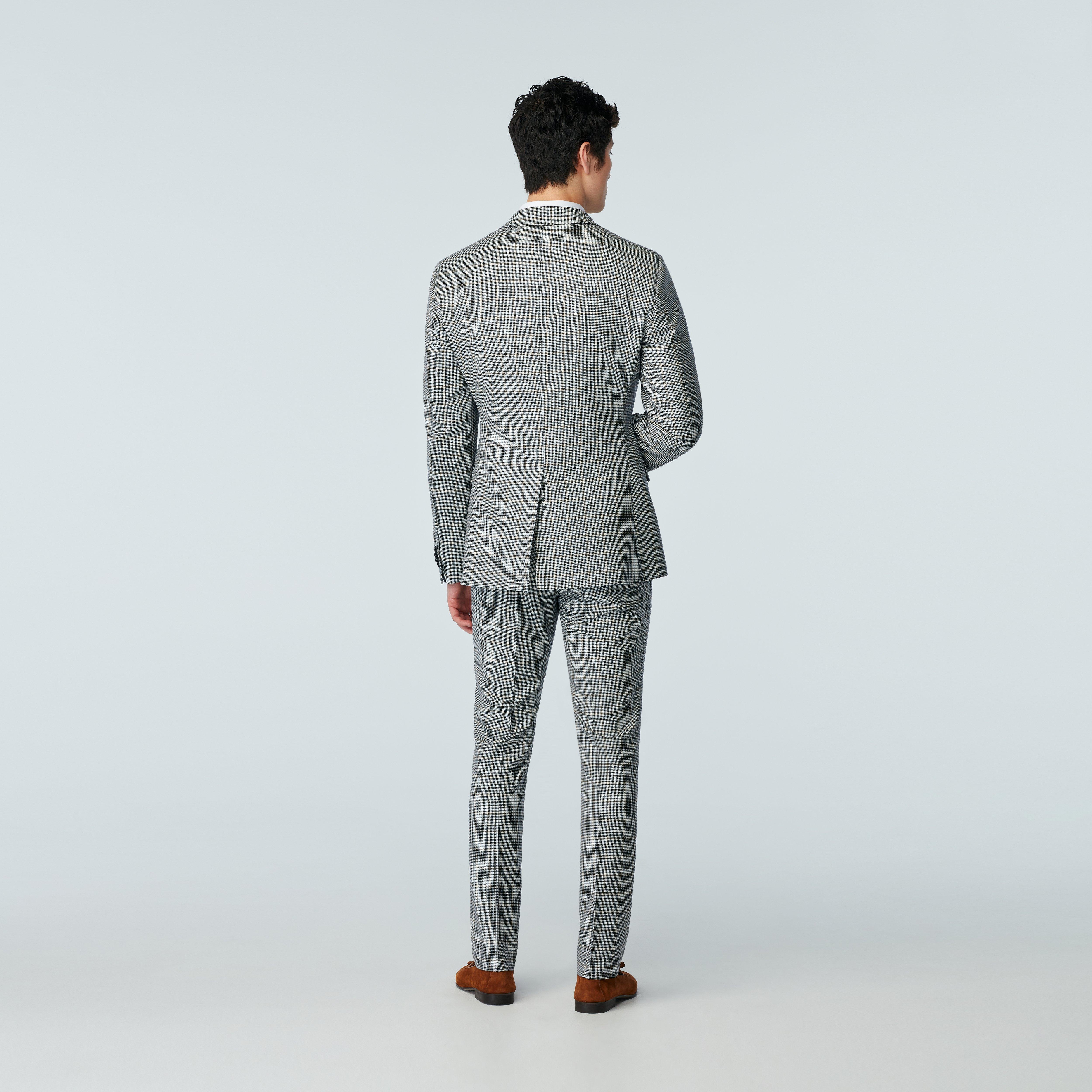 Product thumbnail 2 Navy suit - Houndstooth Design from Spring / Summer Indochino Collection