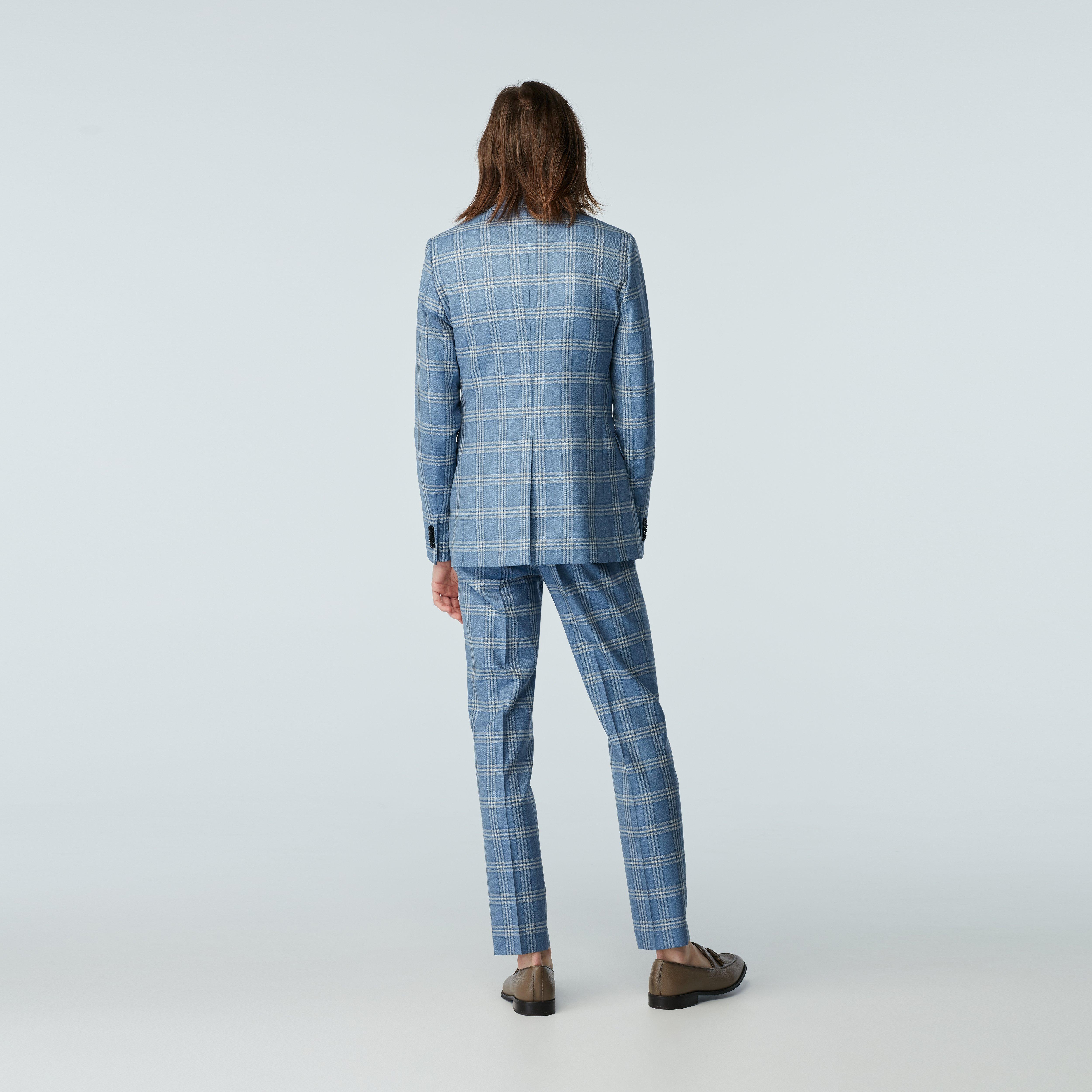Product thumbnail 2 Blue blazer - Plaid Design from Seasonal Indochino Collection