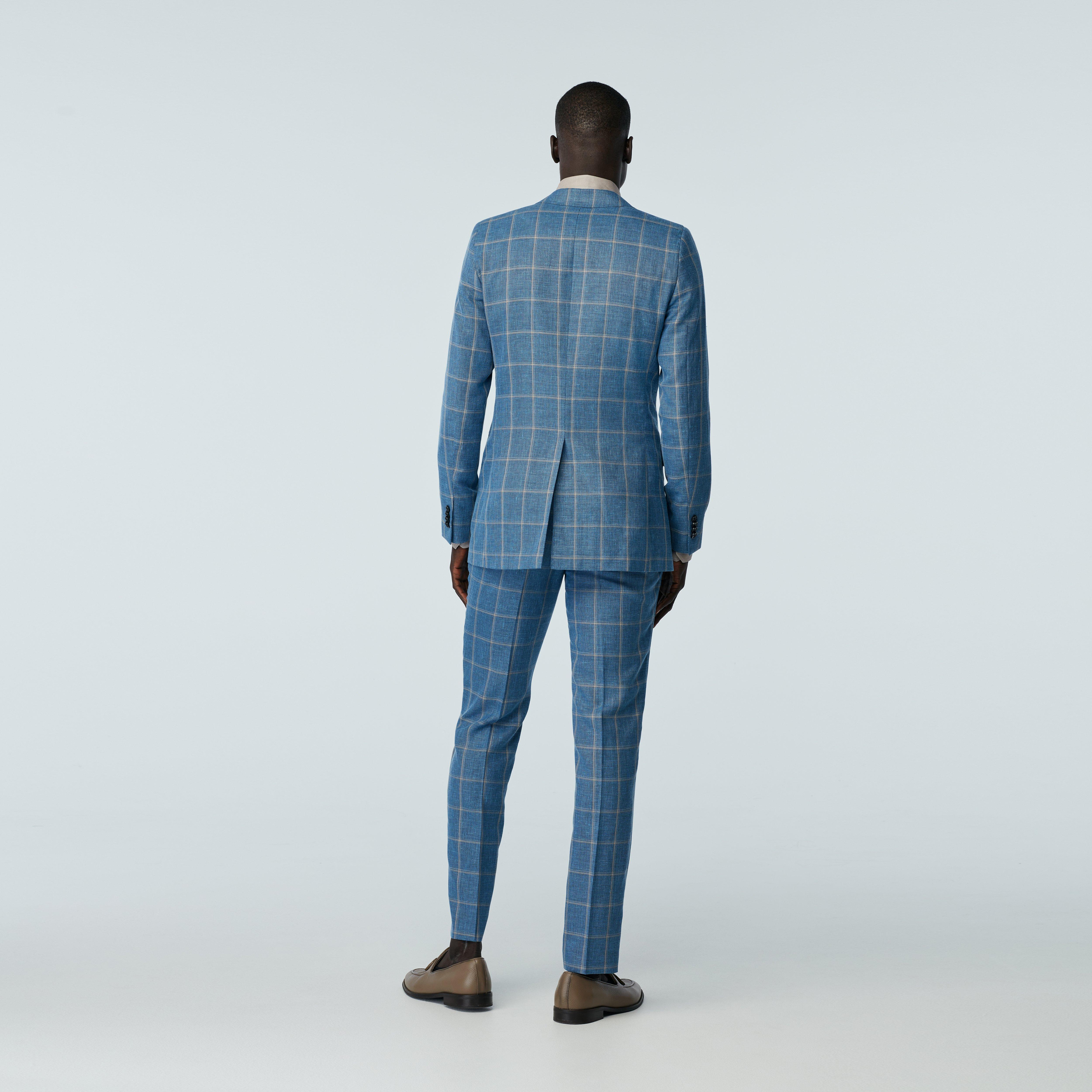 Product thumbnail 2 Blue blazer - Checked Design from Seasonal Indochino Collection