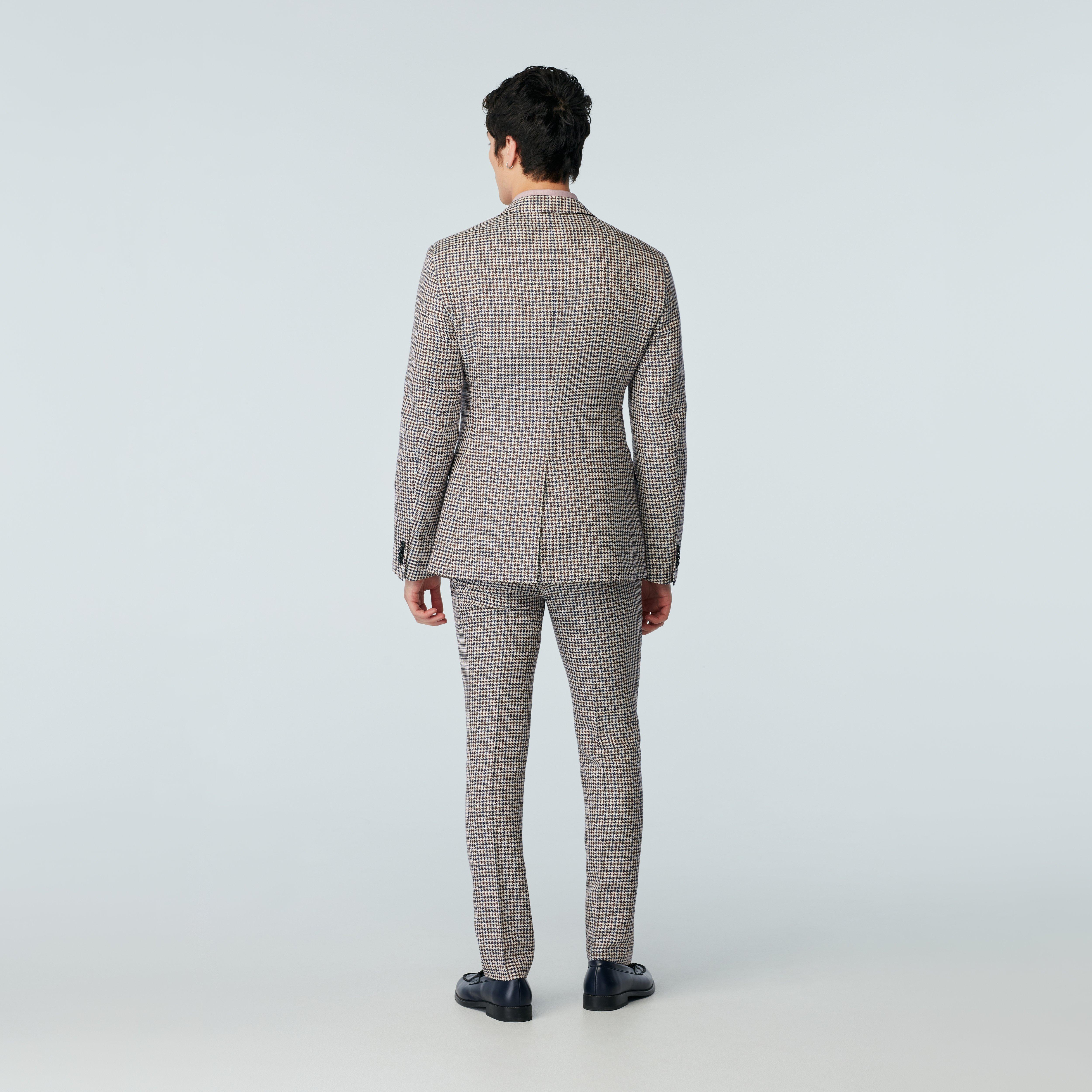 Product thumbnail 2 Blue suit - Houndstooth Design from Seasonal Spring / Summer Indochino Collection