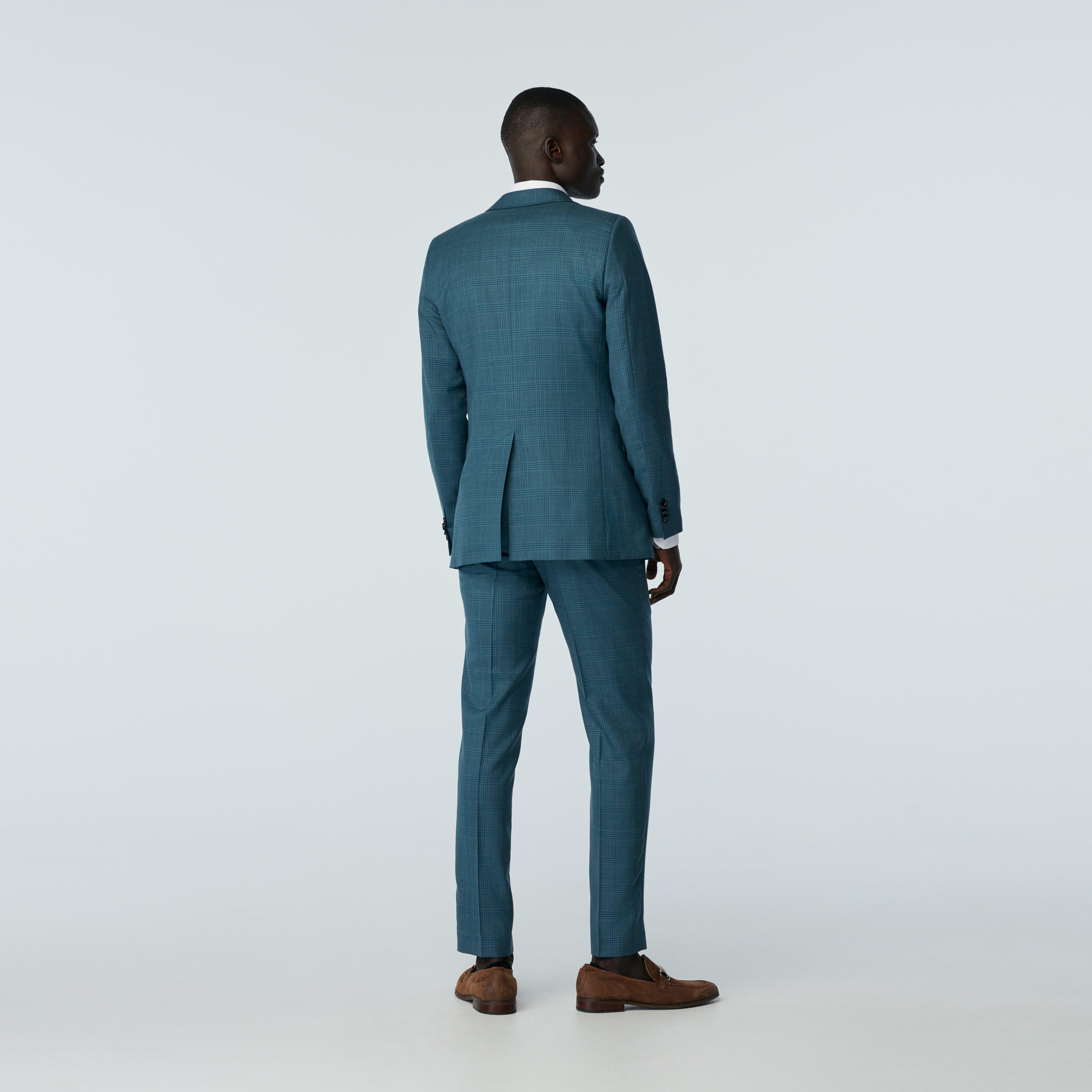 Product thumbnail 2 Teal suit - Checked Design from Spring / Summer Indochino Collection