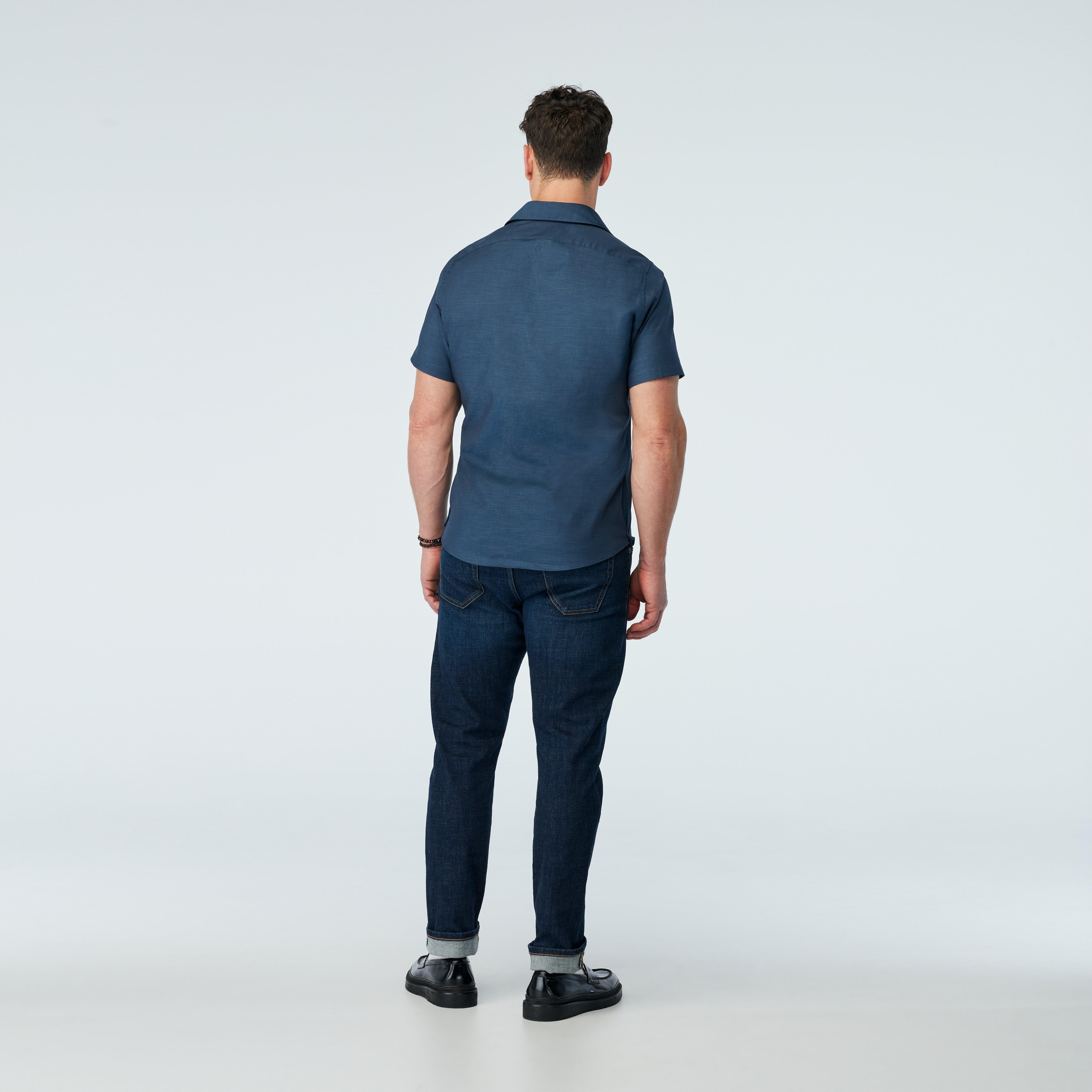 Product thumbnail 2 Navy shirt - Solid Design from Indochino Collection