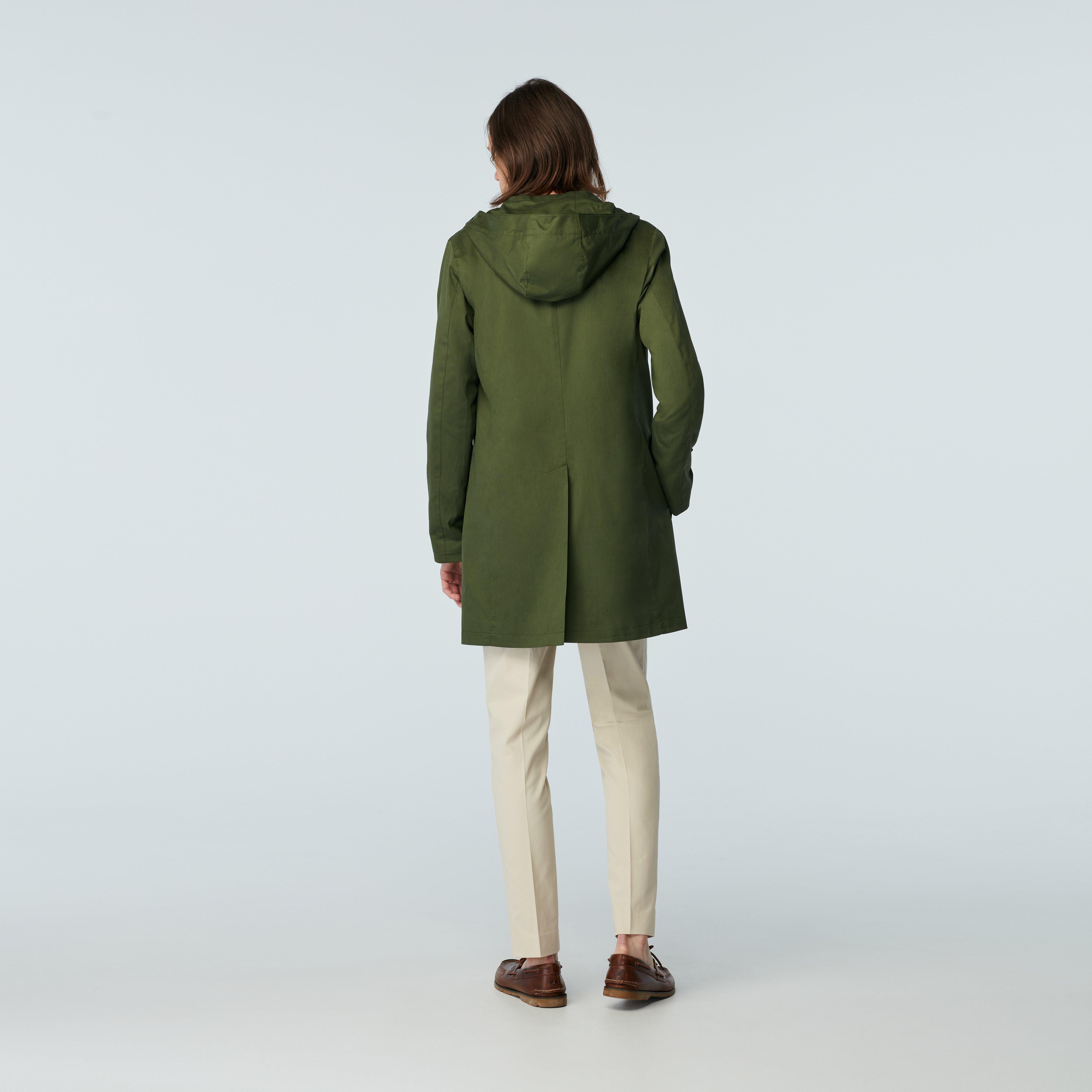 Product thumbnail 2 Olive trenchcoat - Highcliffe Solid Design from Seasonal Indochino Collection