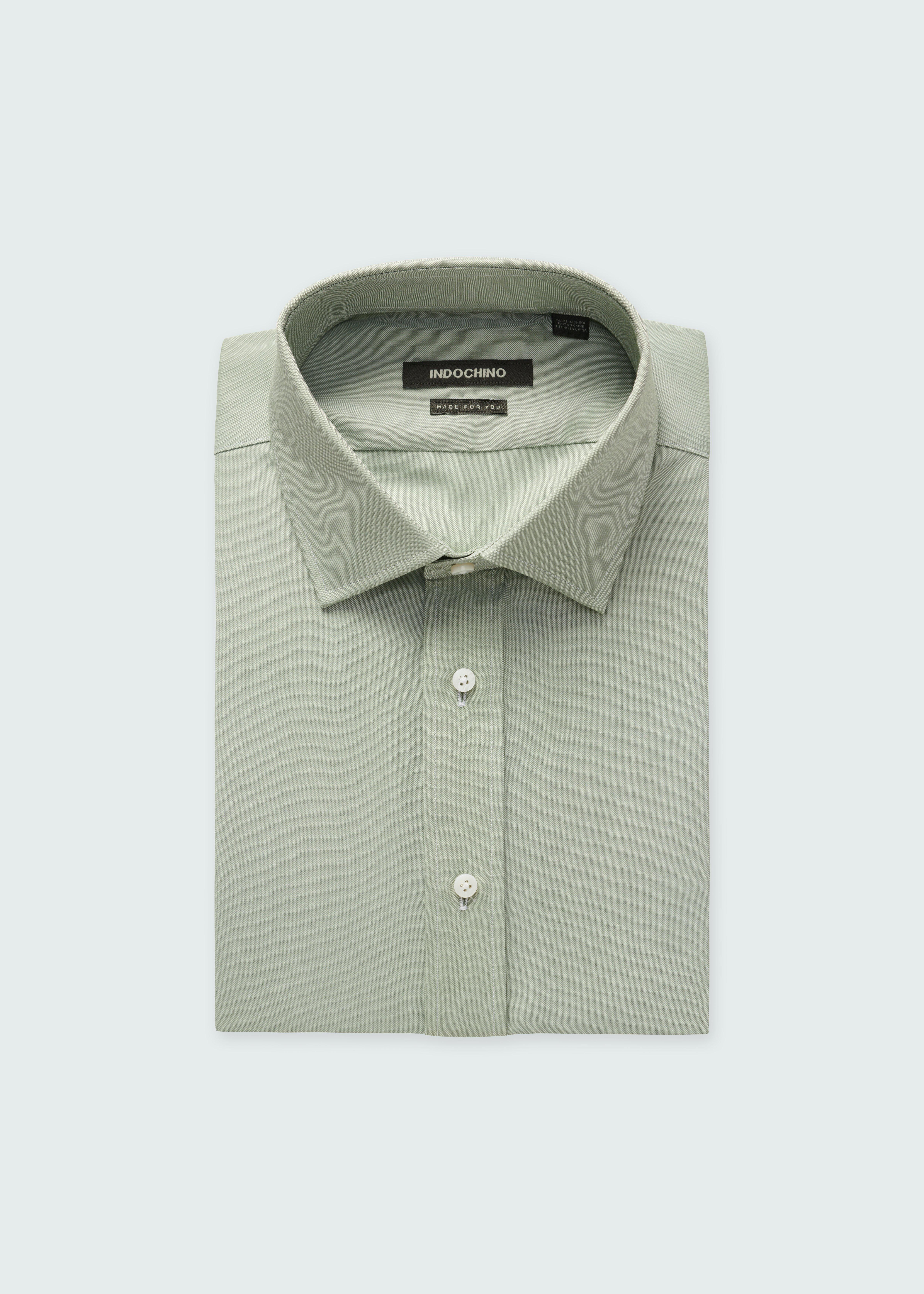 green emerald velvet dress Hisdern Men's Sage Green Splicing Dress Shirt for Office Wear 2XL