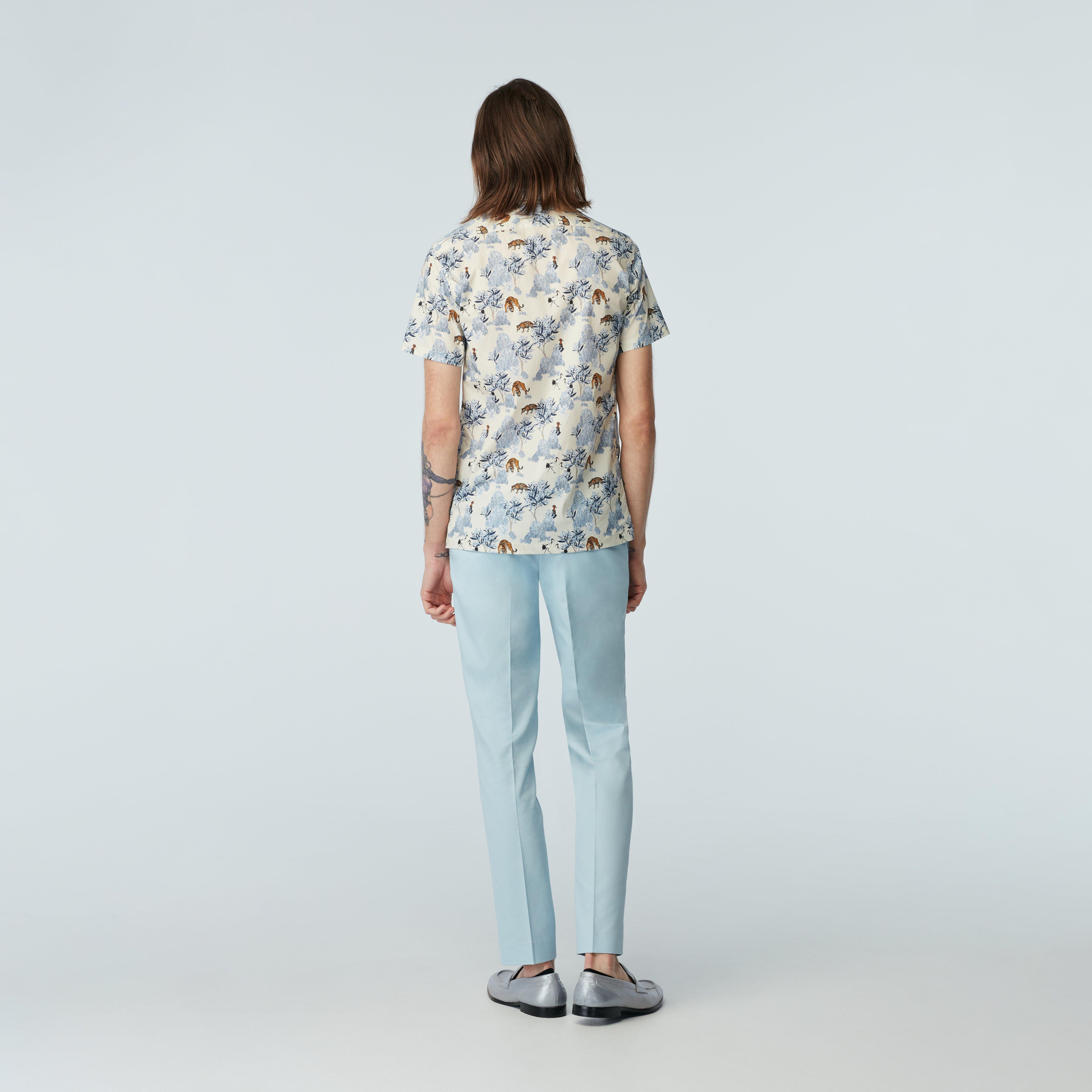 Product thumbnail 2 Ivory campshirt - Pattern Design from Indochino Collection