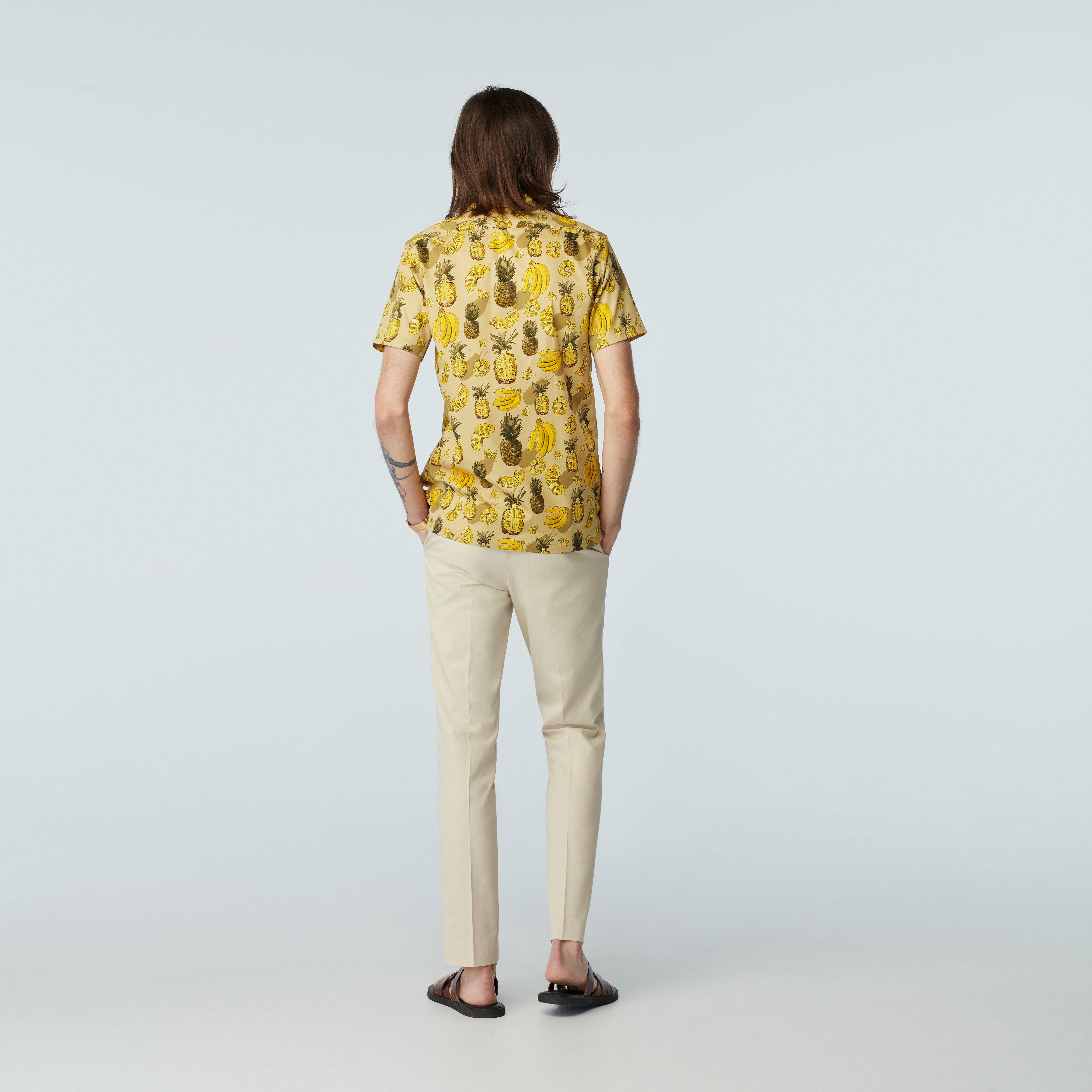 Product thumbnail 2 Green campshirt - Pattern Design from Indochino Collection