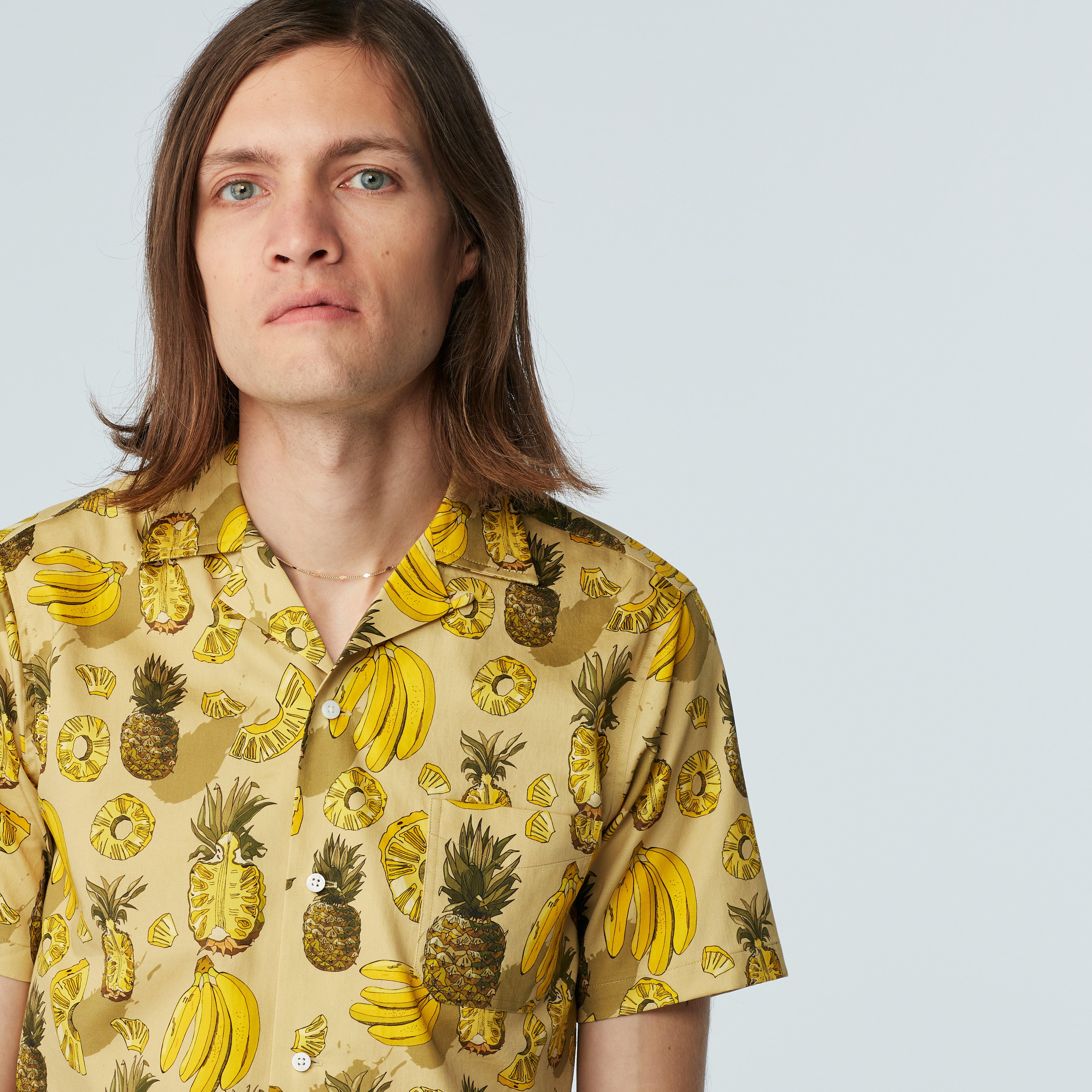 Product thumbnail 3 Green campshirt - Pattern Design from Indochino Collection