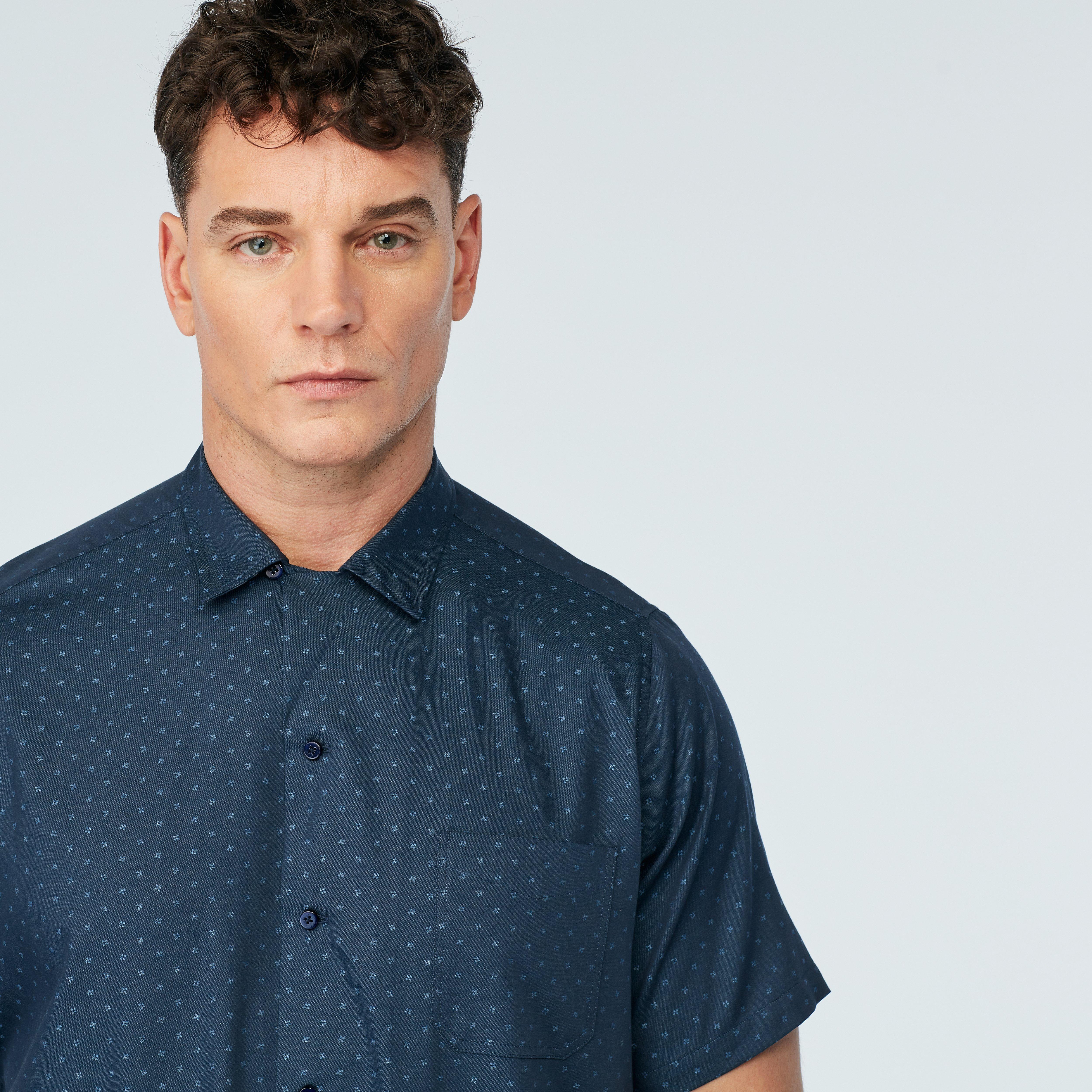 Product thumbnail 3 Navy campshirt - Pattern Design from Indochino Collection