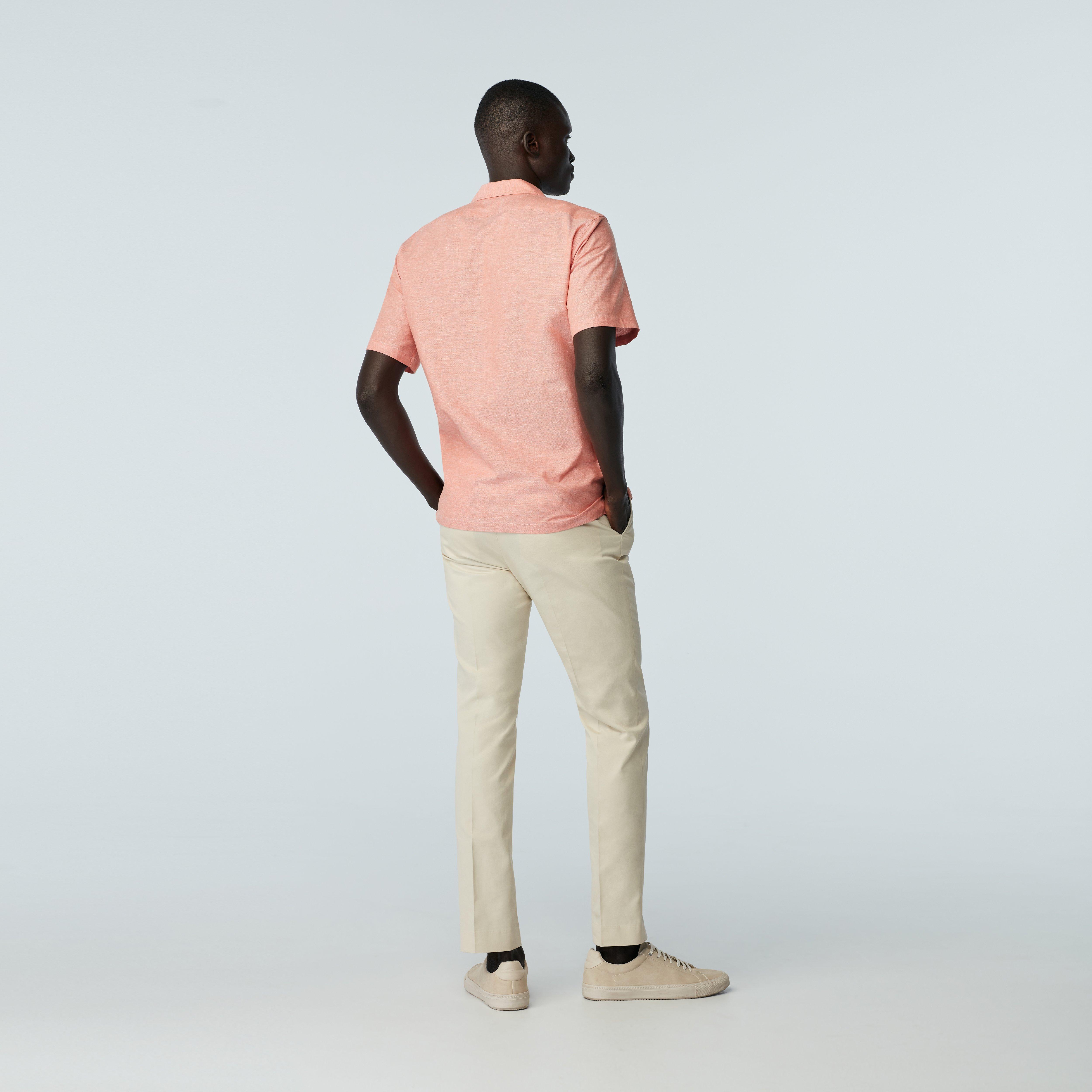 Product thumbnail 2 Yellow campshirt - Sudbury Solid Design from Indochino Collection