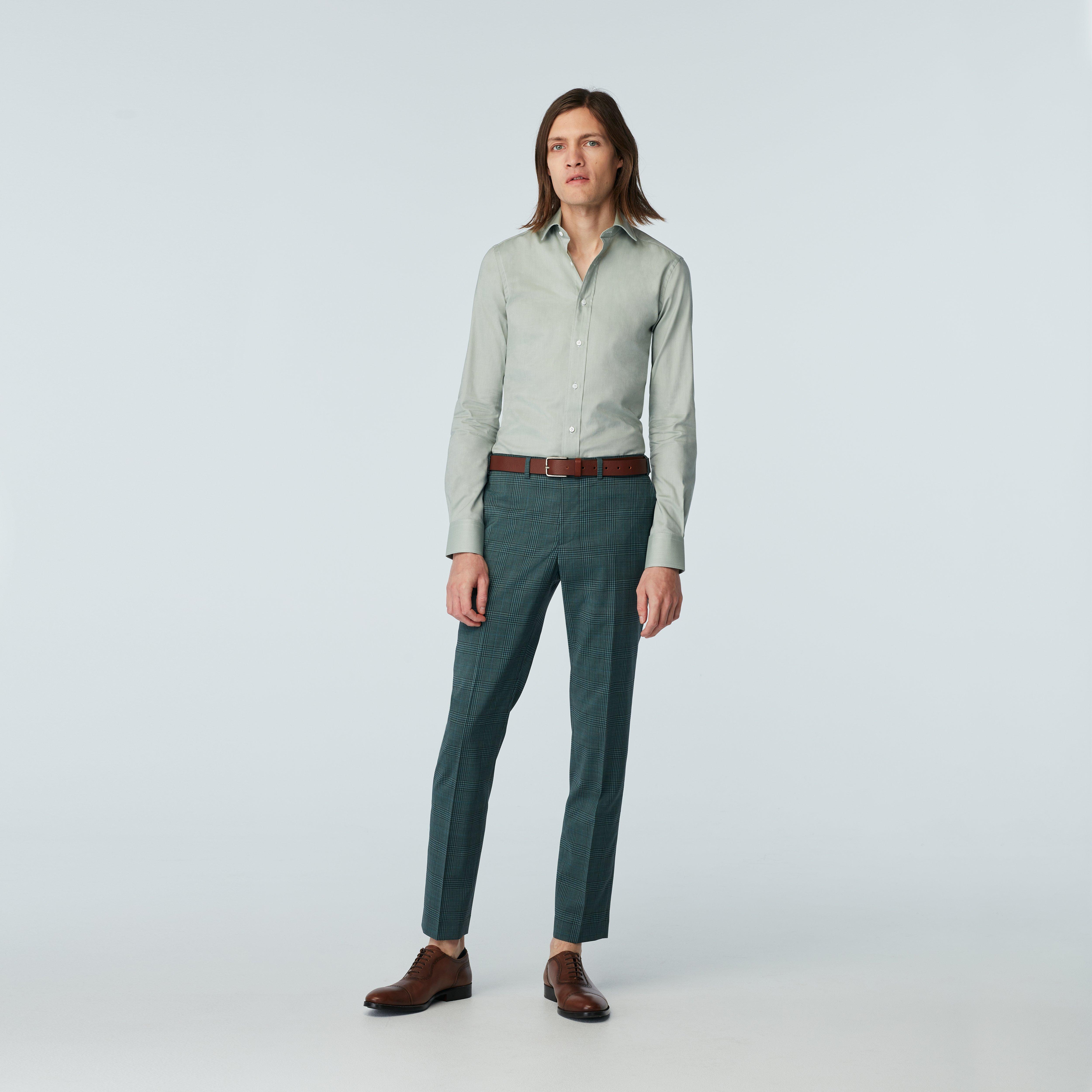 Teal plaid pants clearance