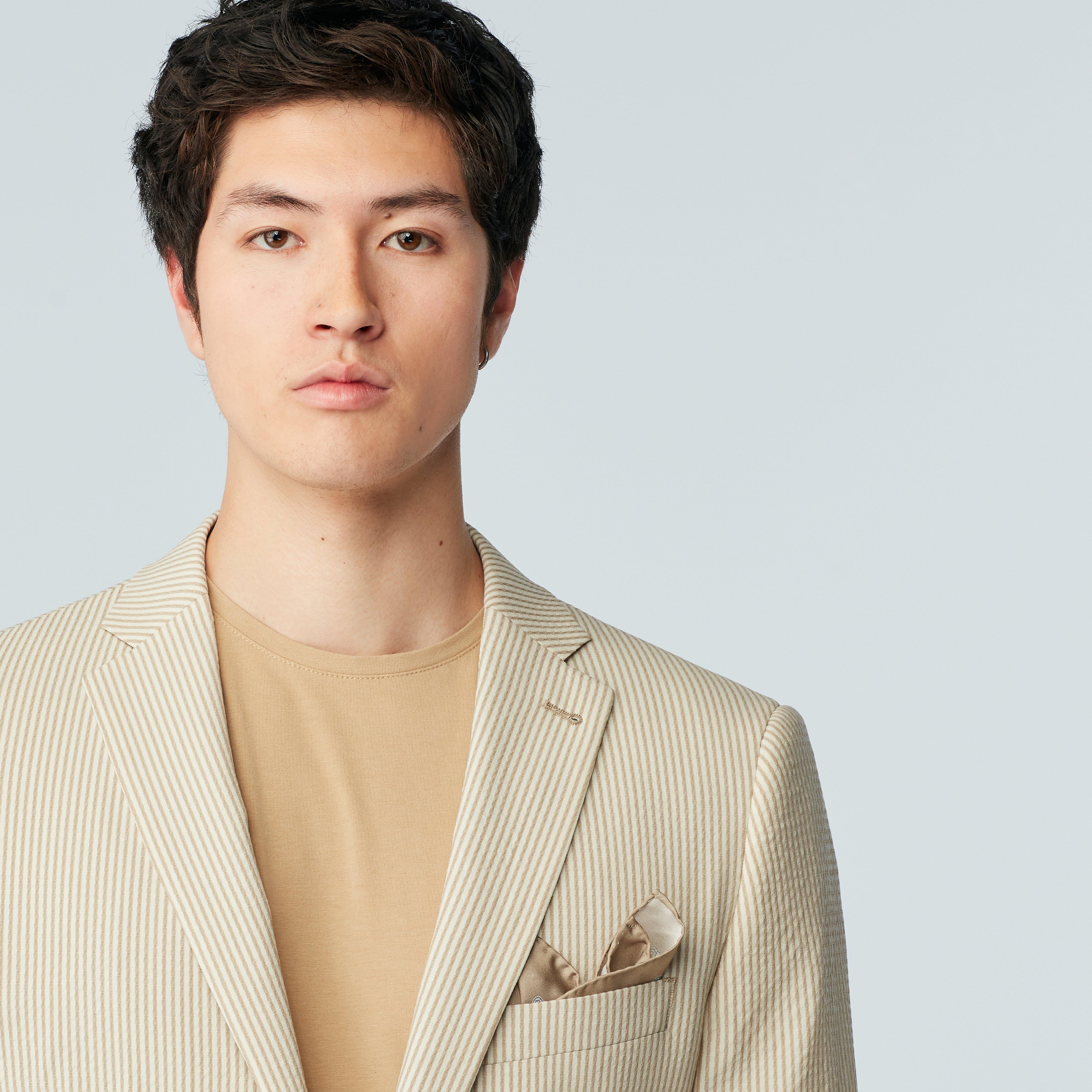 Product thumbnail 6 Sand suit - Striped Design from Spring / Summer Indochino Collection