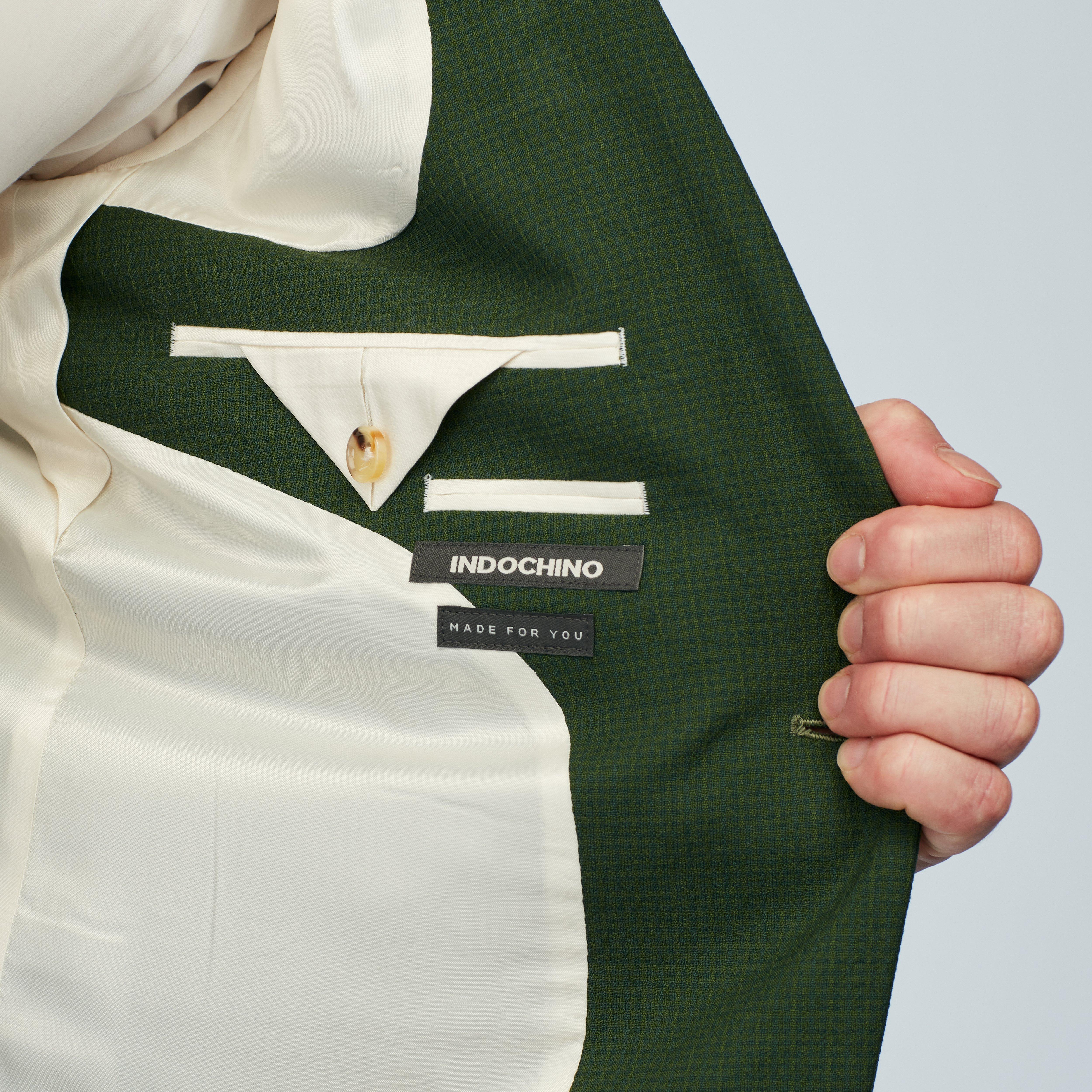 Product thumbnail 3 Green blazer - Loddon Checked Design from Seasonal Indochino Collection