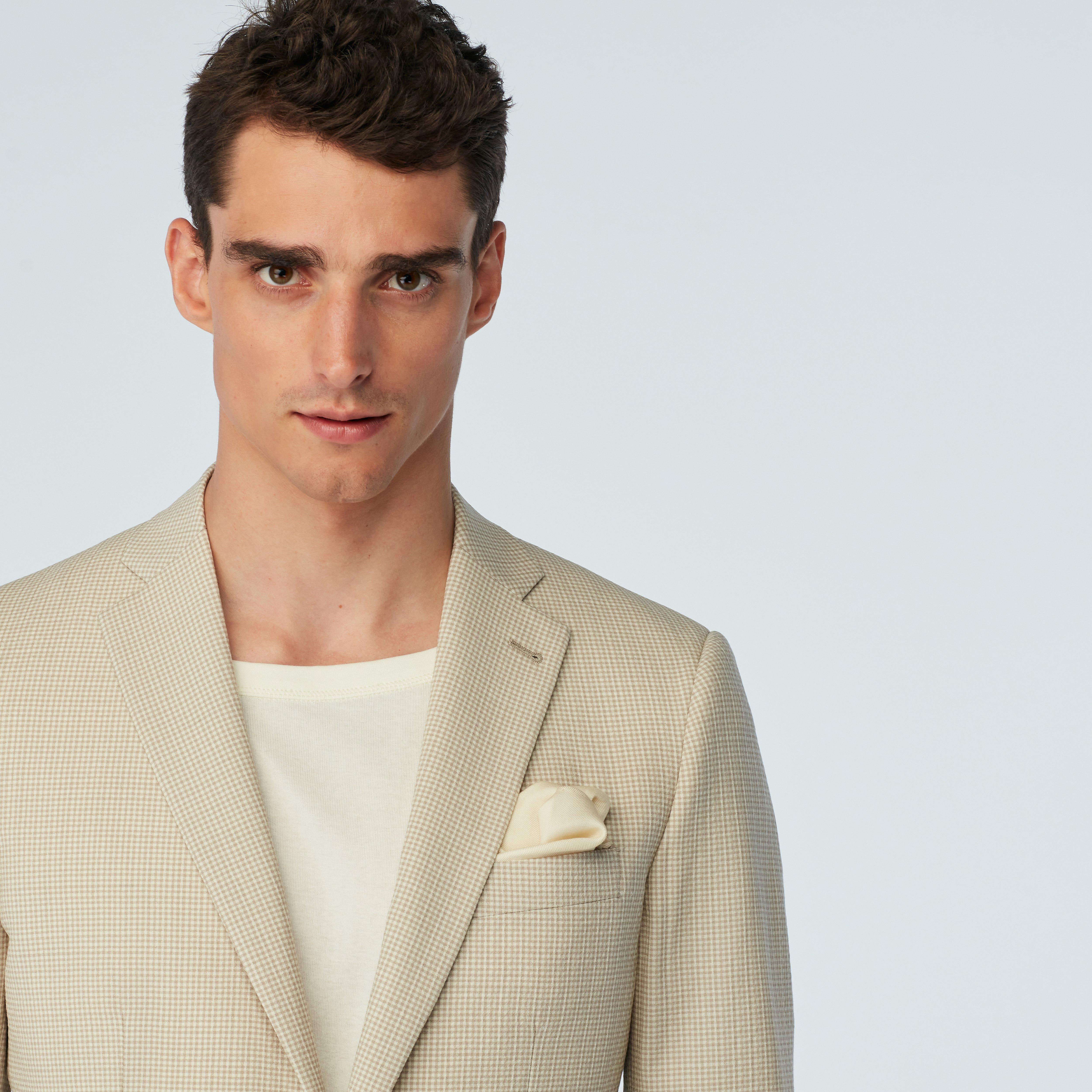 Product thumbnail 4 Cream blazer - Loddon Checked Design from Spring / Summer Indochino Collection