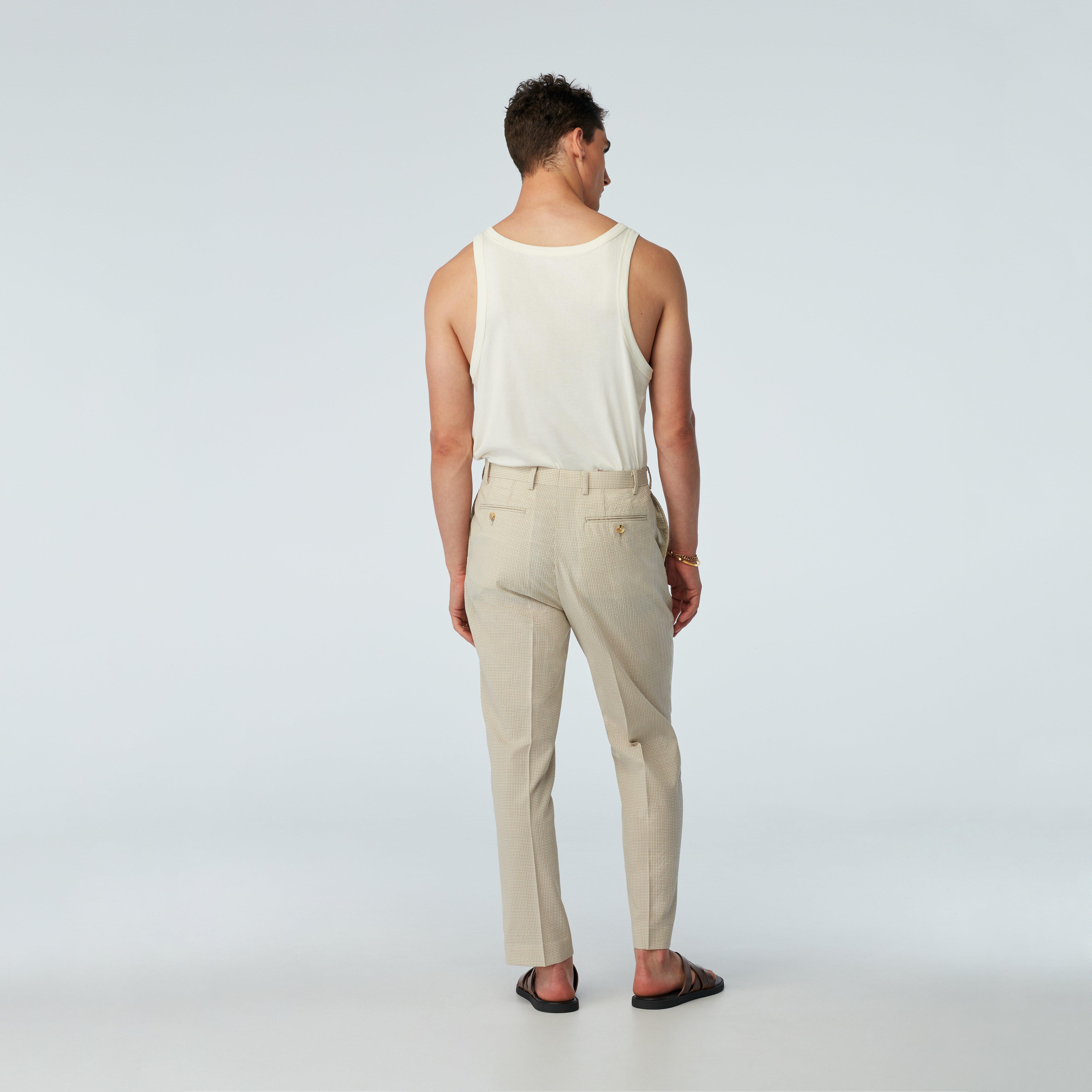 Product thumbnail 2 Cream pants - Loddon Checked Design from Seasonal Indochino Collection