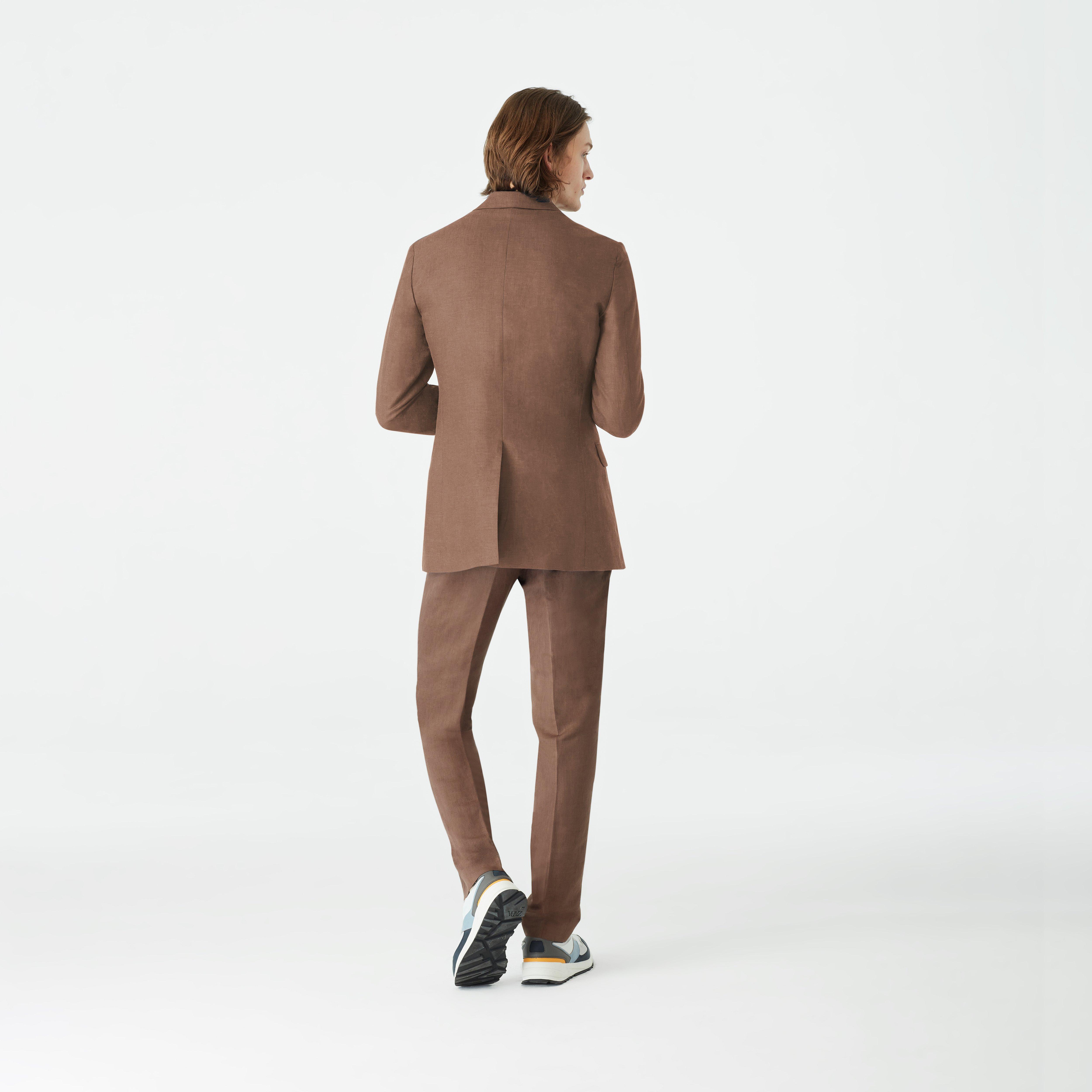 Product thumbnail 2 Brown suit - Solid Design from Seasonal Spring / Summer Indochino Collection