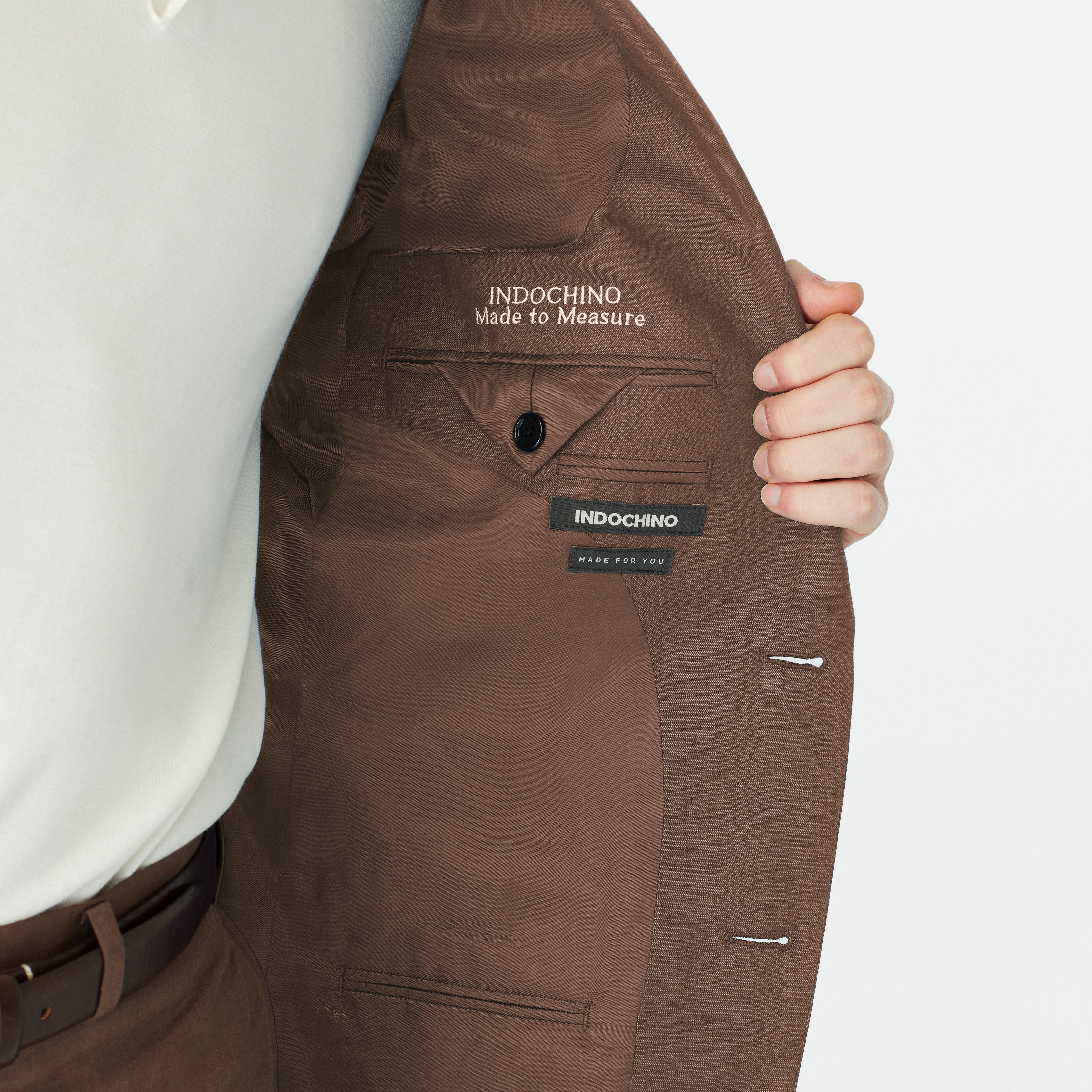Product thumbnail 5 Brown suit - Solid Design from Seasonal Spring / Summer Indochino Collection