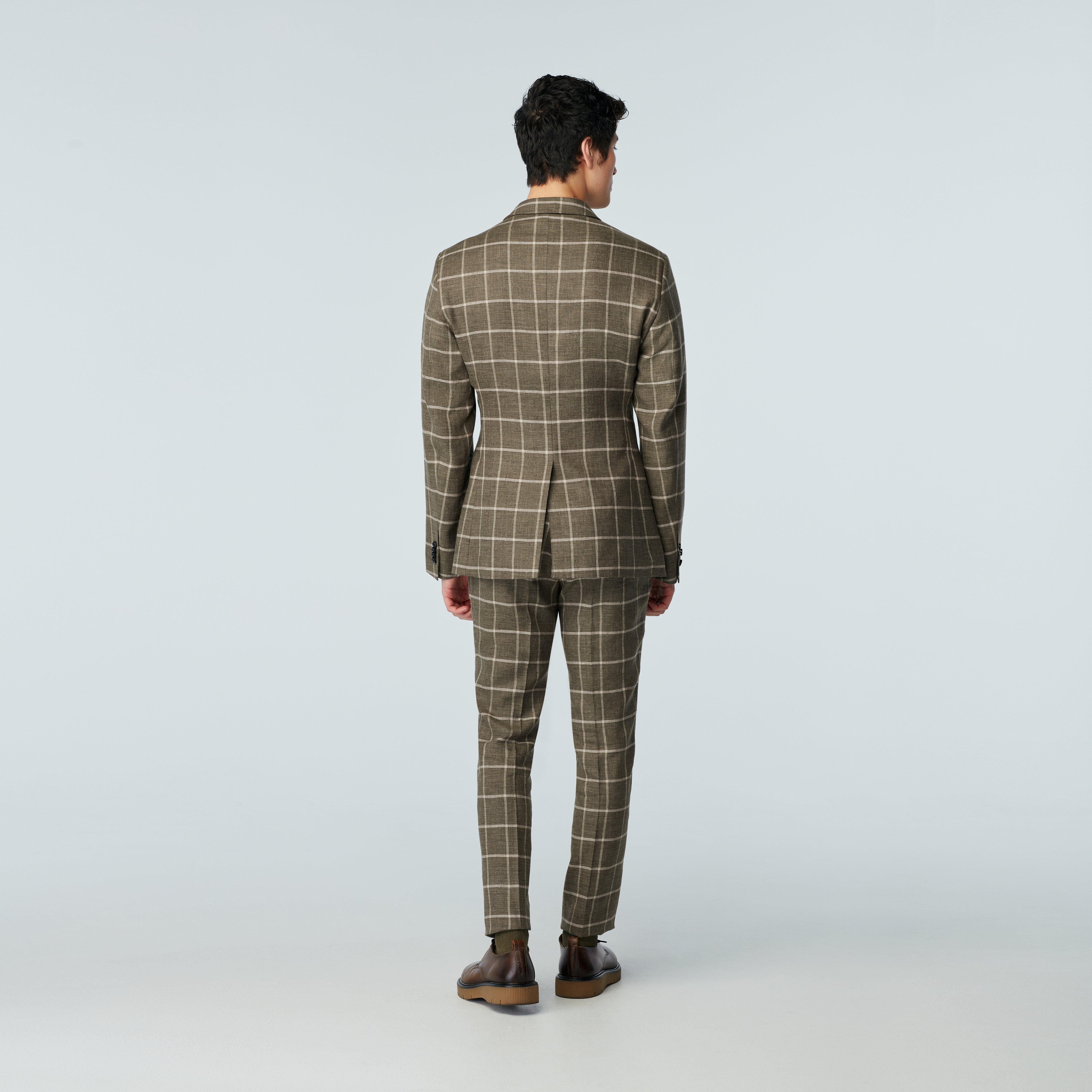 Product thumbnail 2 Olive blazer - Checked Design from Italian Indochino Collection