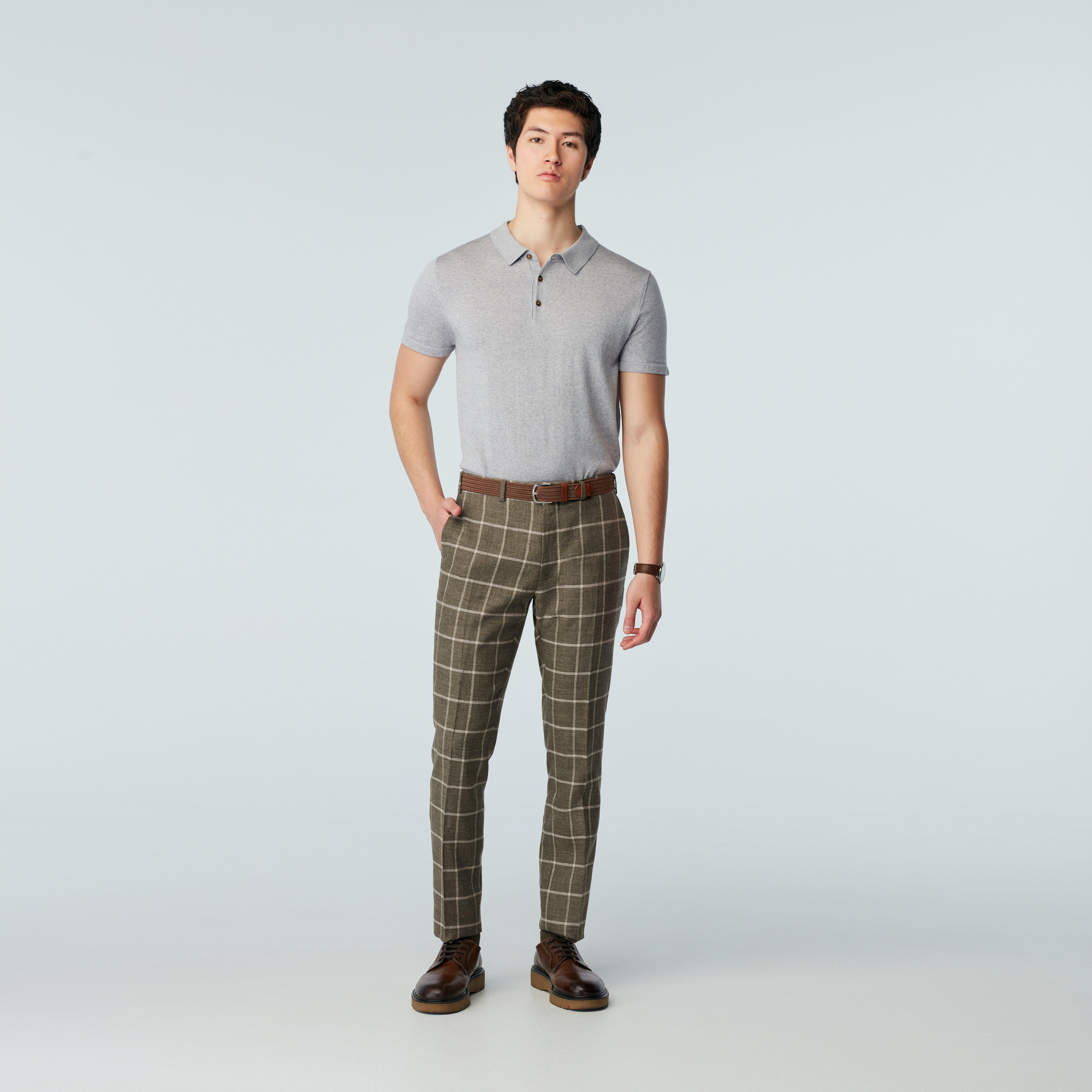 Product thumbnail 3 Olive suit - Checked Design from Italian Spring / Summer Indochino Collection