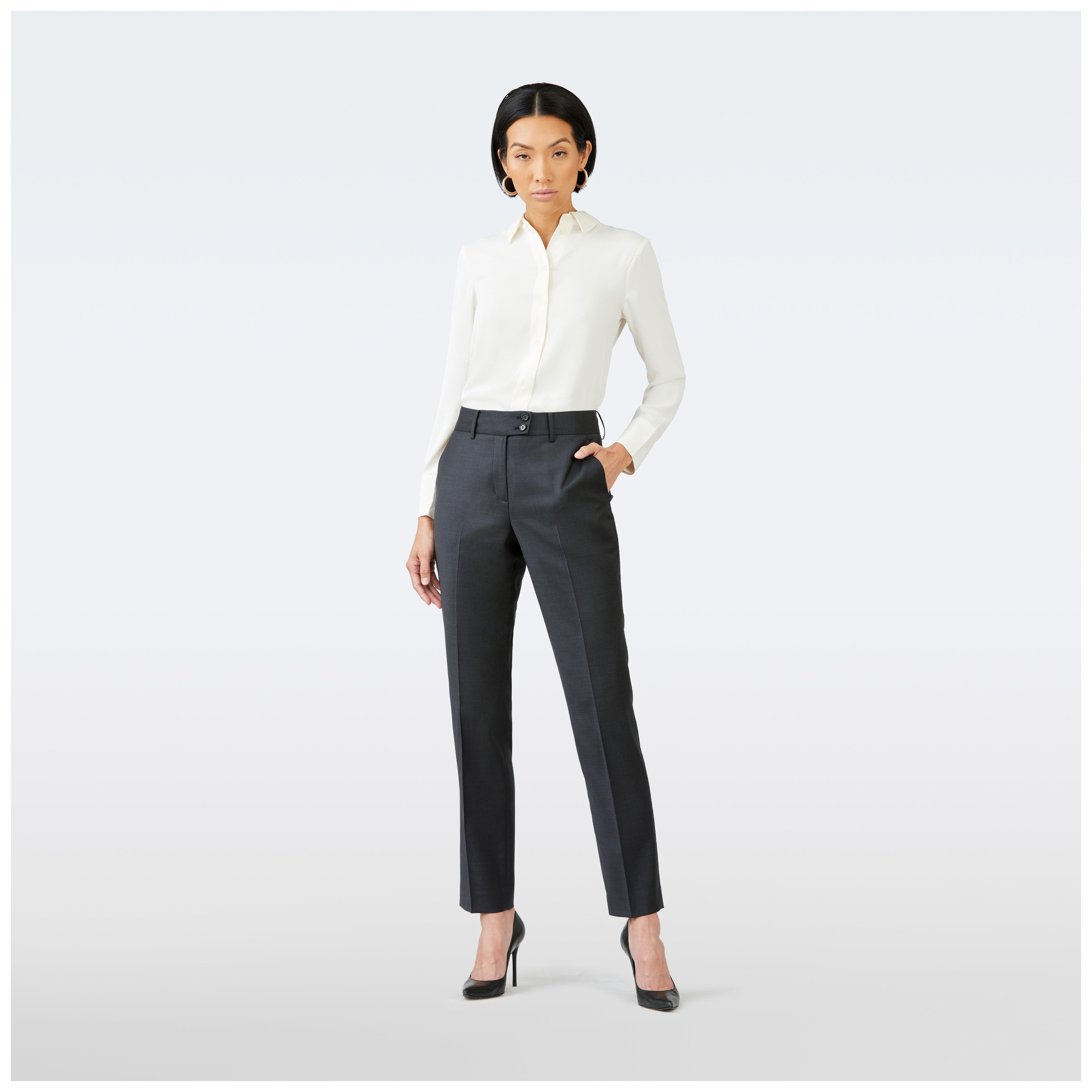 Product thumbnail 3 Gray suit women - Hemsworth Solid Design from Premium Indochino Collection