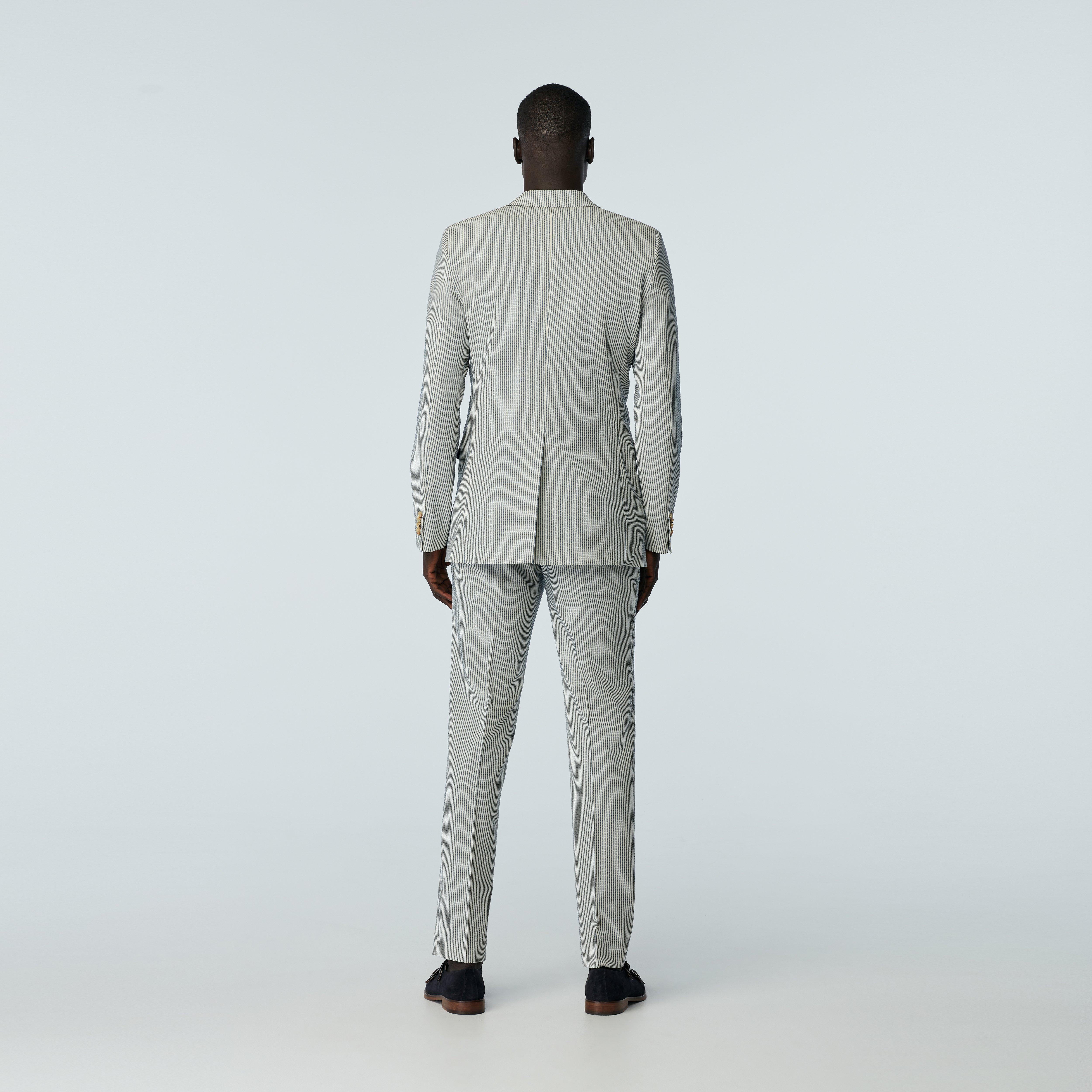 Product thumbnail 2 Blue suit - Striped Design from Spring / Summer Indochino Collection
