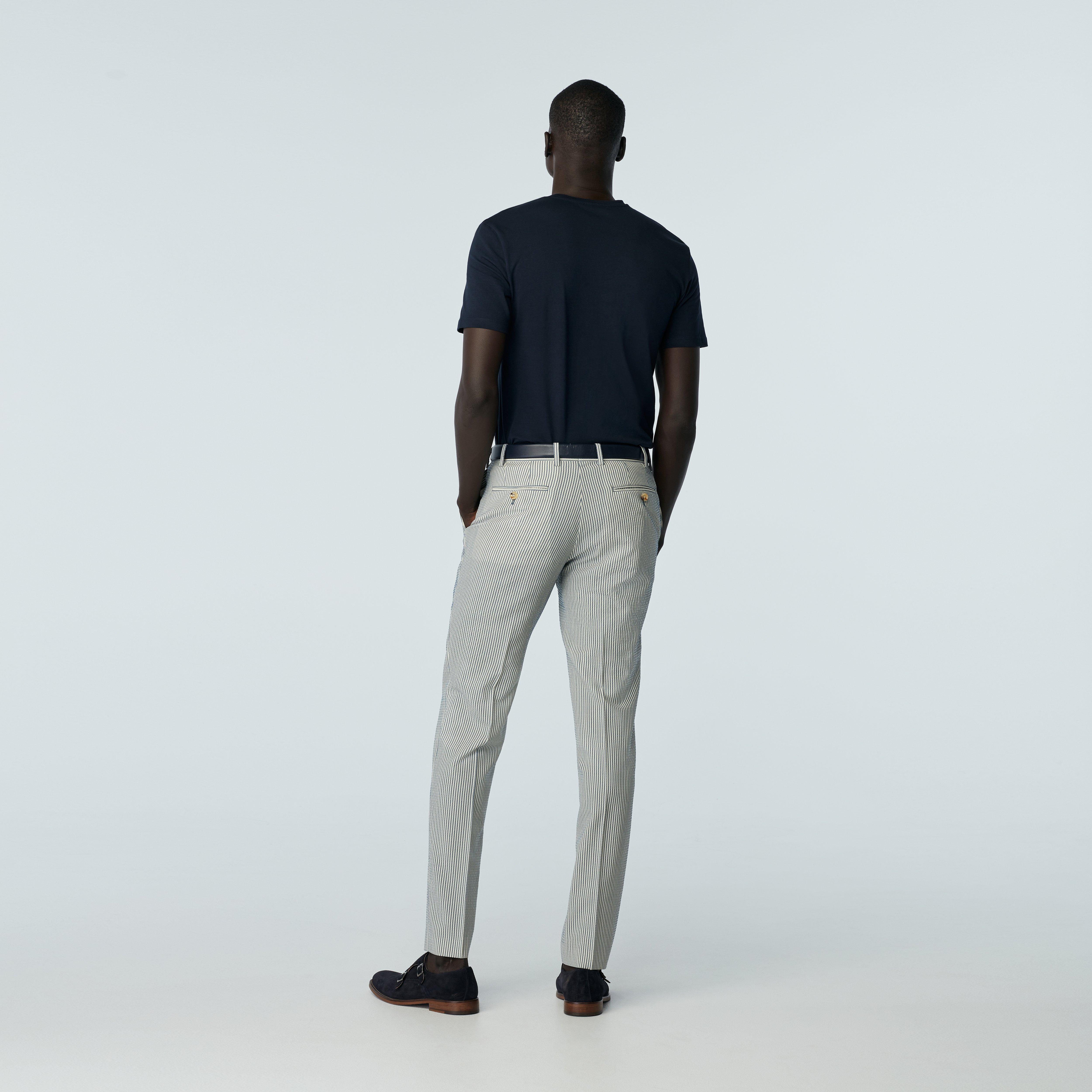 Product thumbnail 4 Blue suit - Striped Design from Spring / Summer Indochino Collection