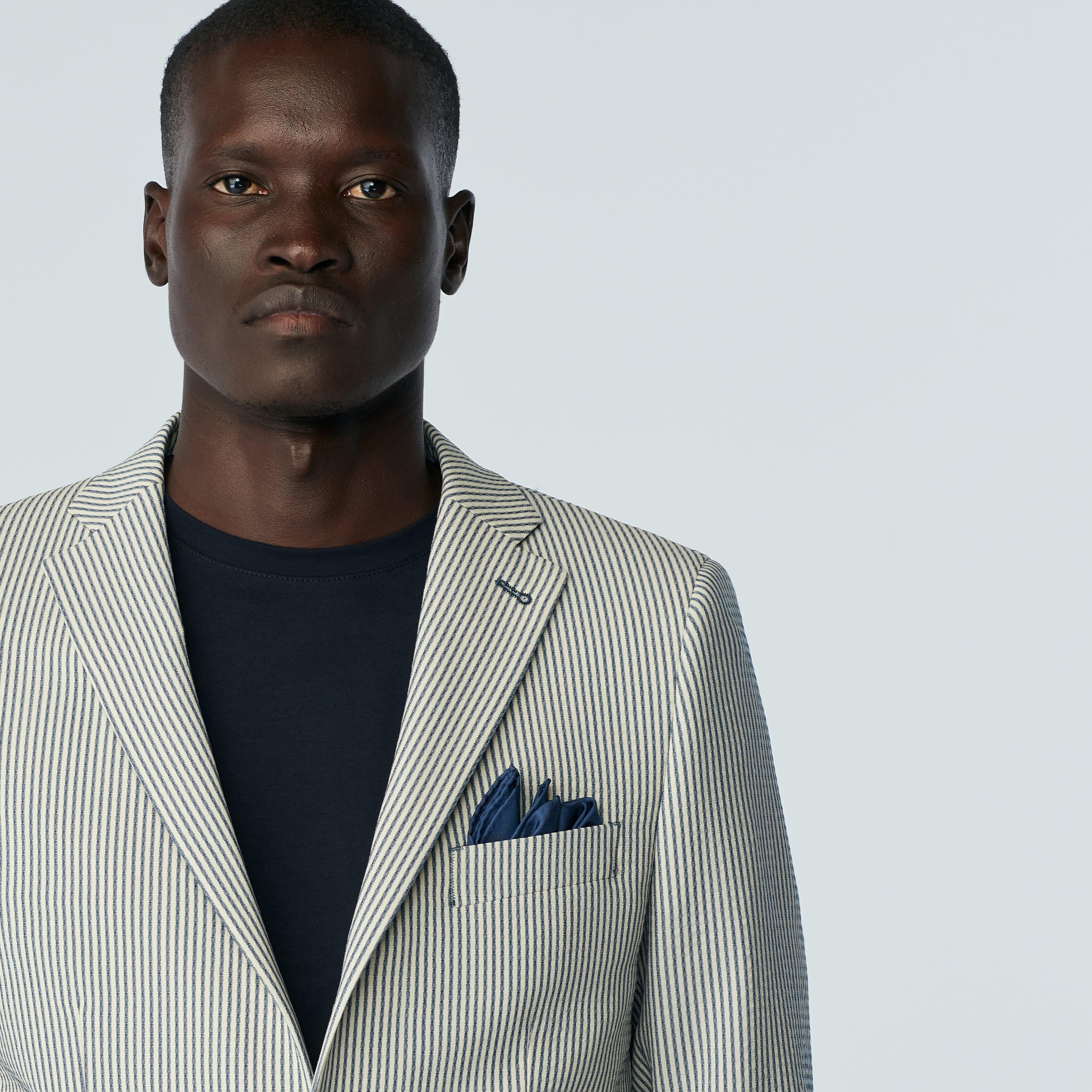 Product thumbnail 5 Blue suit - Striped Design from Spring / Summer Indochino Collection
