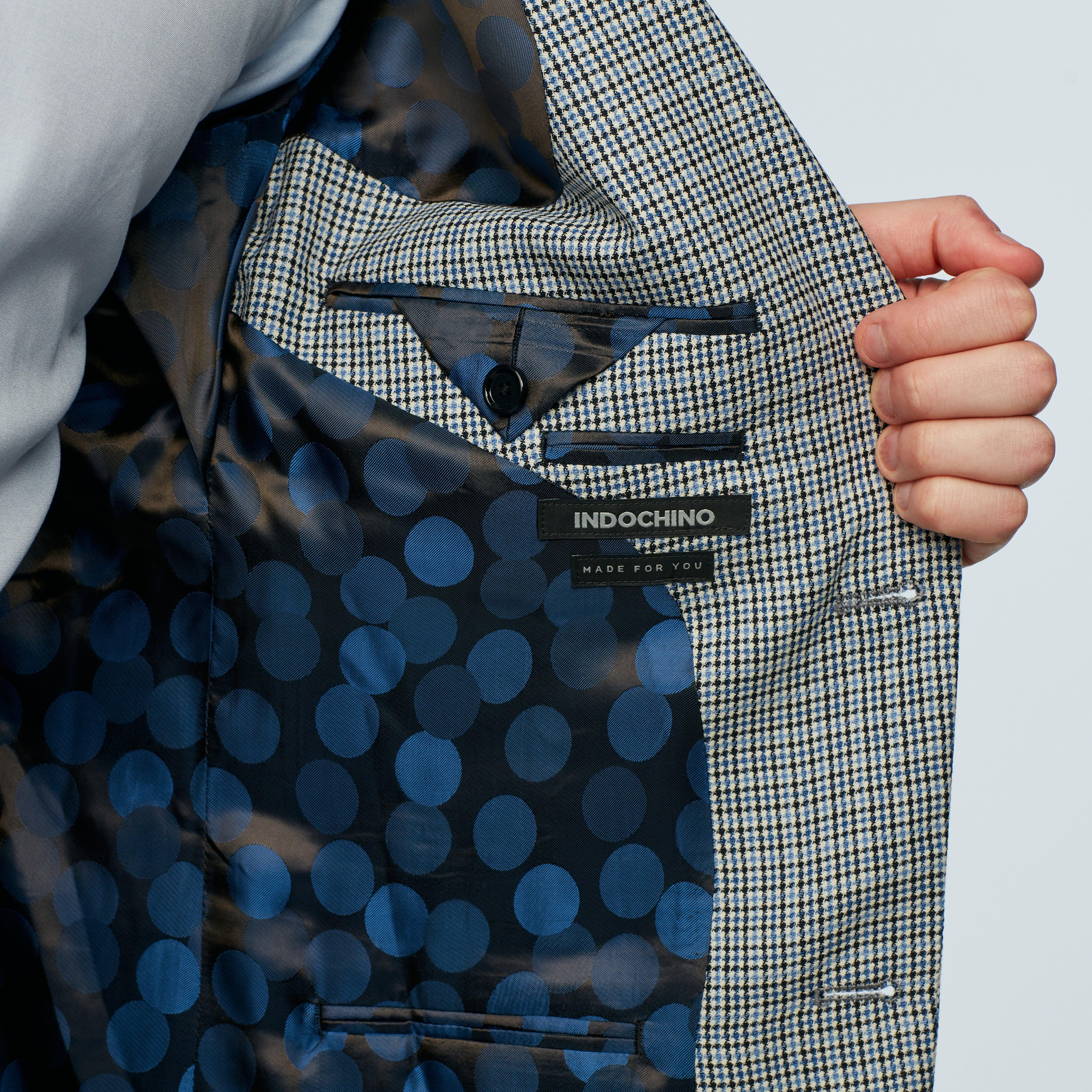 Product thumbnail 3 Blue blazer - Pattern Design from Spring / Summer Indochino Collection