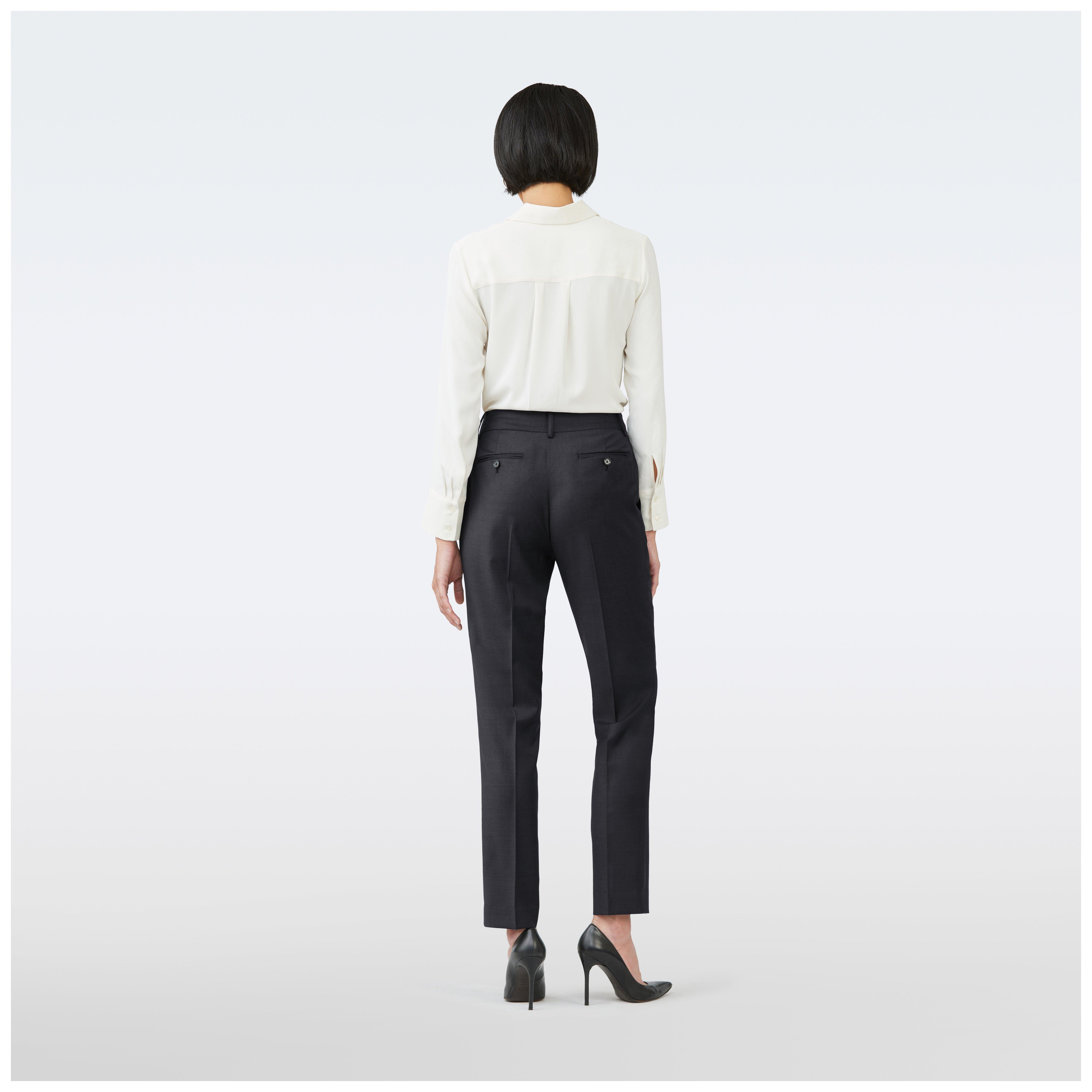 Product thumbnail 2 Gray pants women - Solid Design from Luxury Indochino Collection