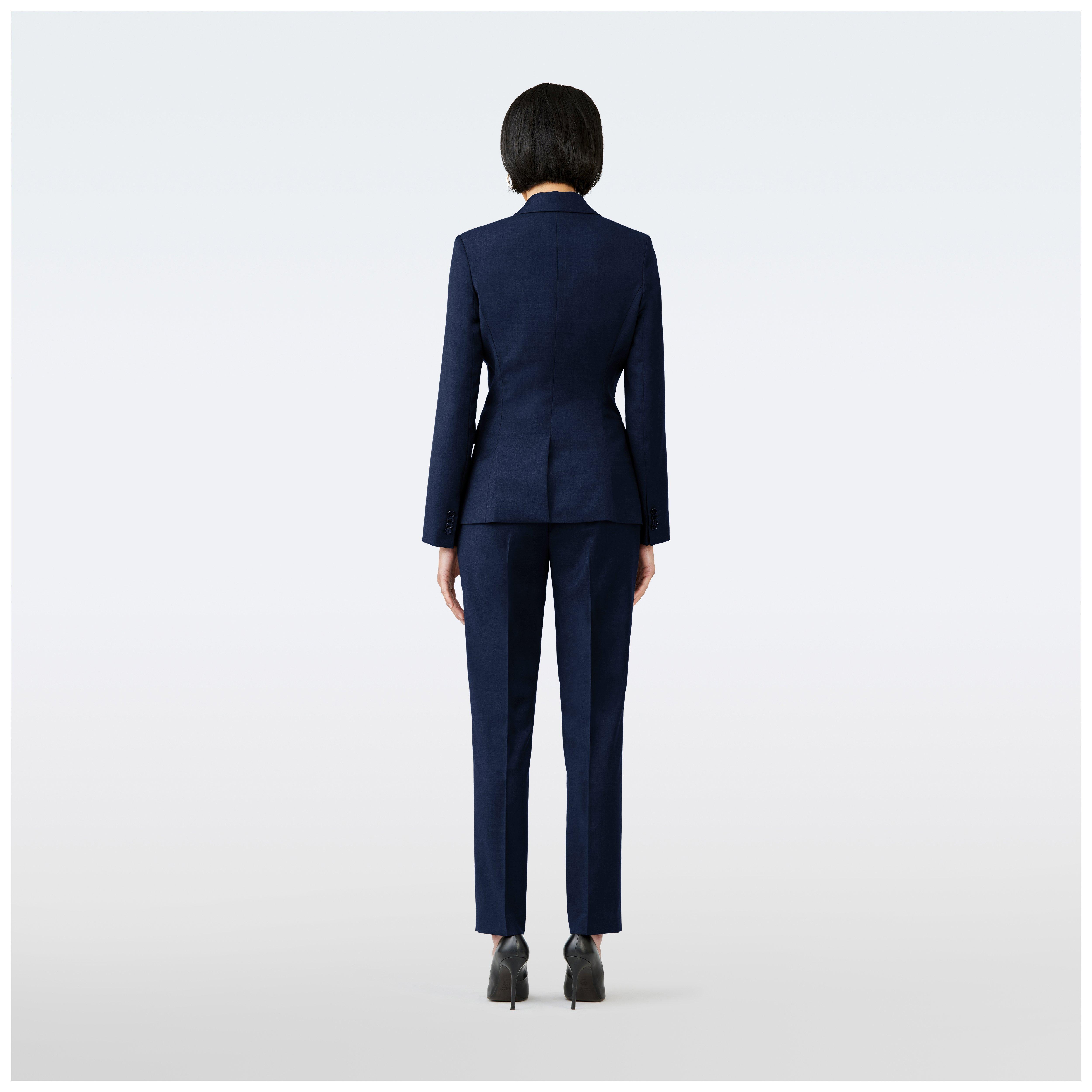 Product thumbnail 2 Blue suit women - Solid Design from Luxury Indochino Collection