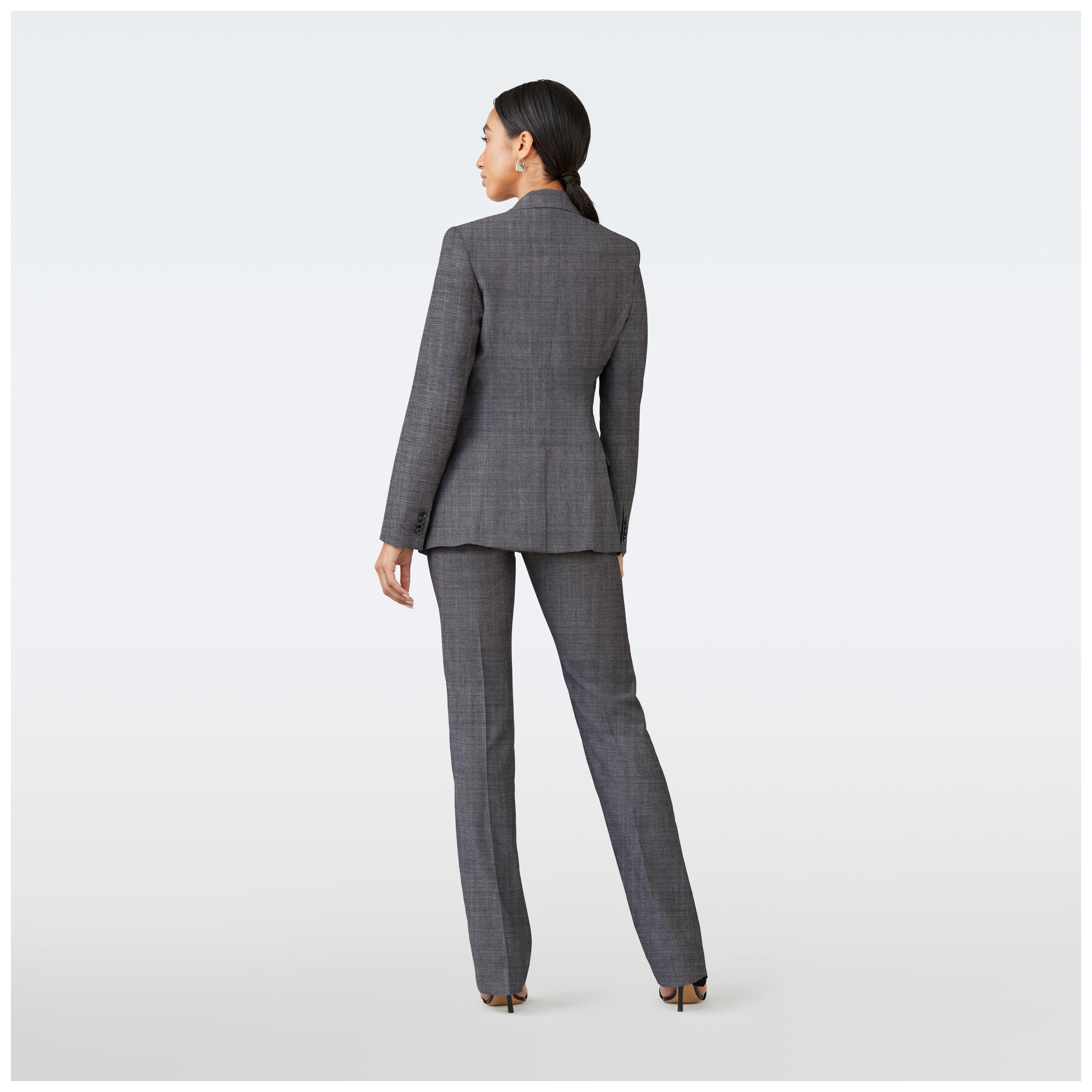Product thumbnail 2 Gray suit women - Hamilton Solid Design from Luxury Indochino Collection