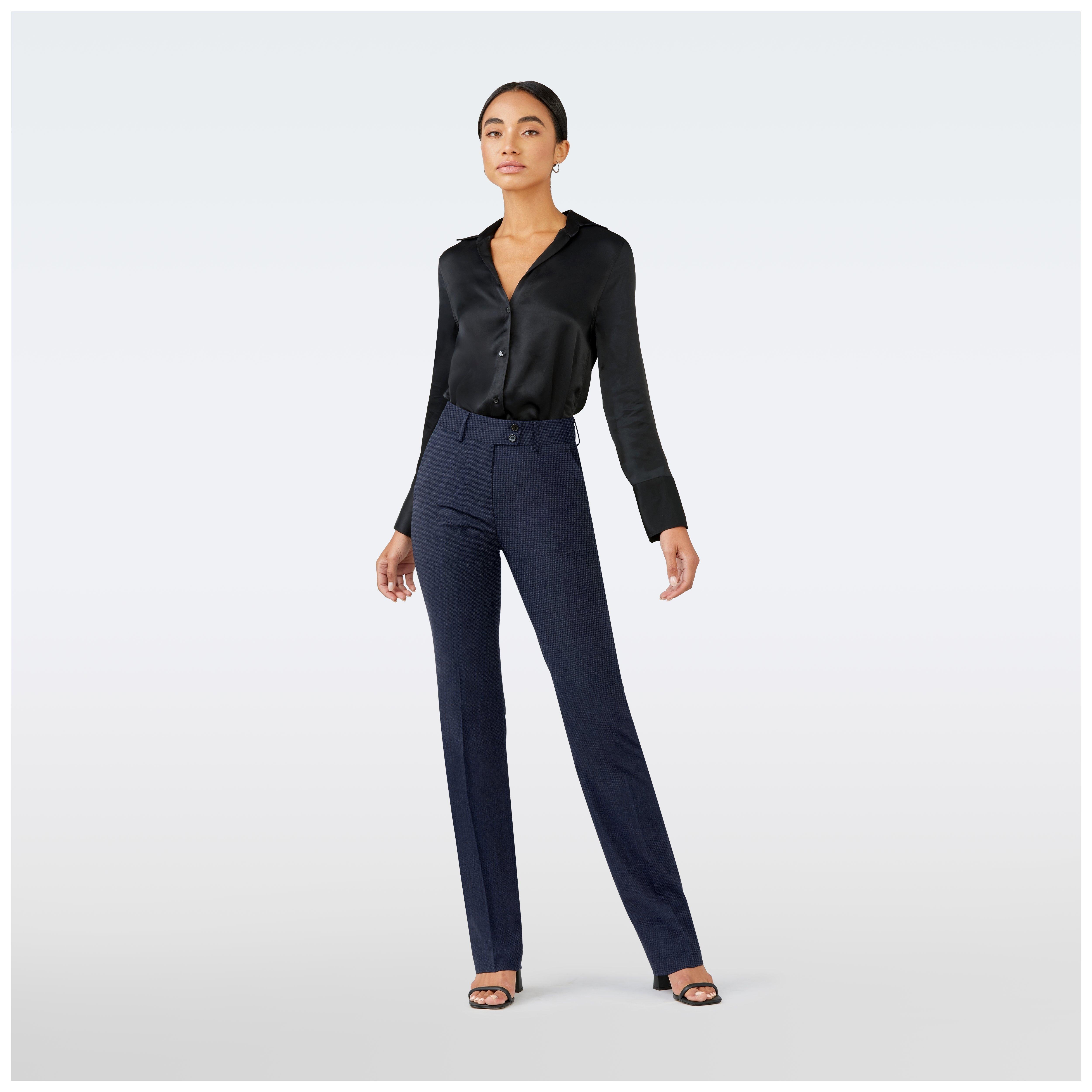 Product thumbnail 3 Blue suit women - Hamilton Solid Design from Luxury Indochino Collection