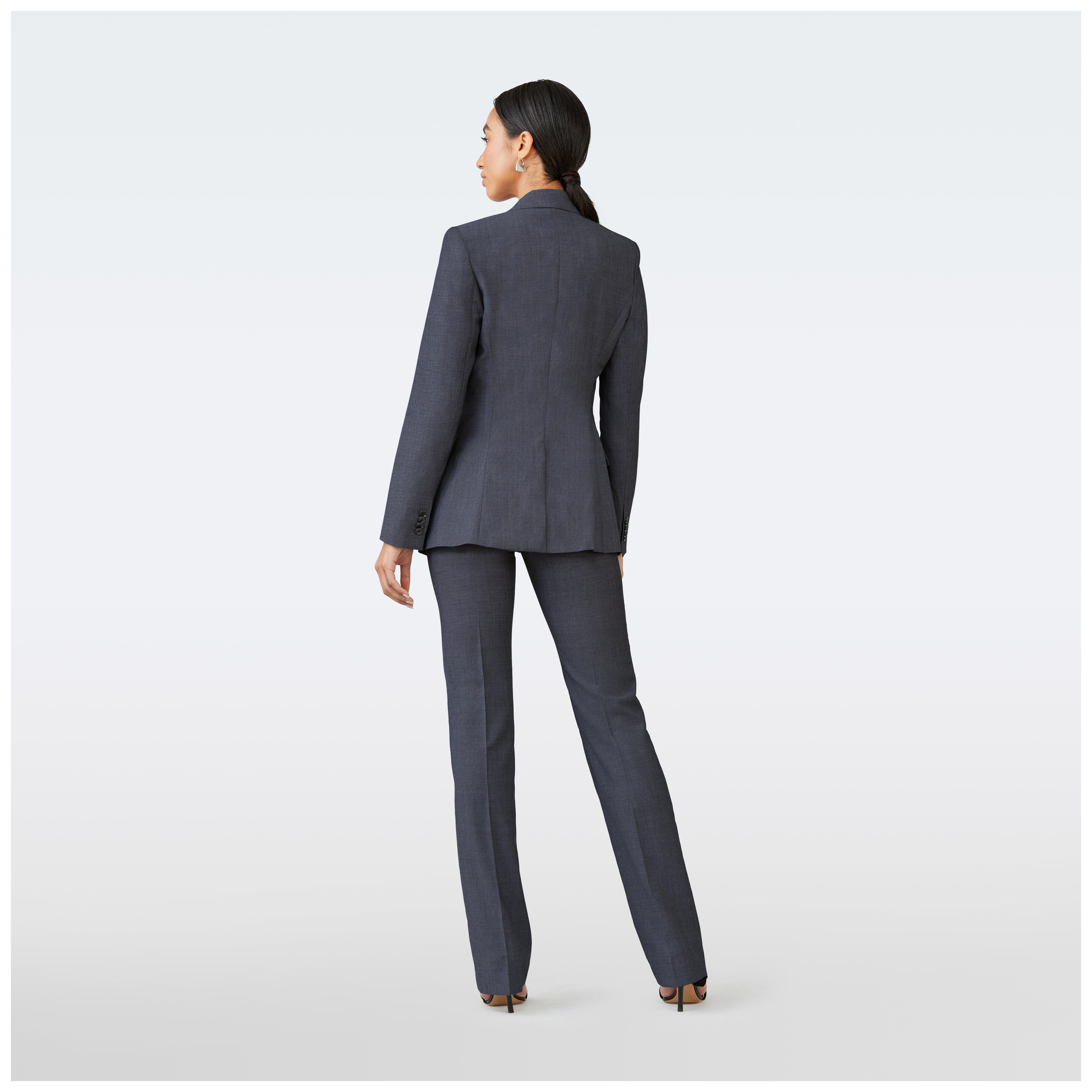 Product thumbnail 2 Blue suit women - Hayle Solid Design from Premium Indochino Collection