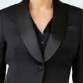 Product thumbnail 1 Black suit women - Hampton Solid Design from Tuxedo Indochino Collection