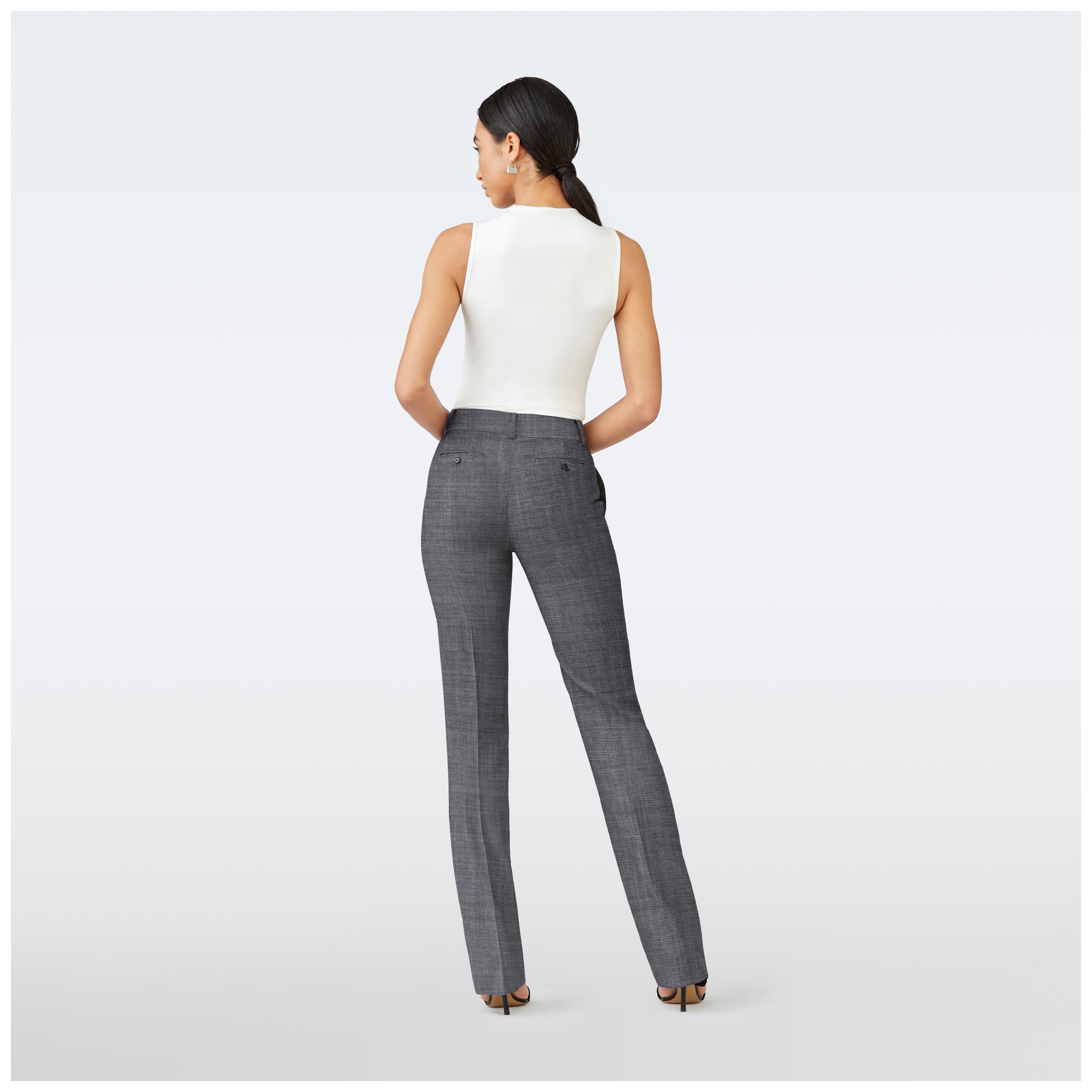 Product thumbnail 2 Gray pants women - Hamilton Solid Design from Luxury Indochino Collection