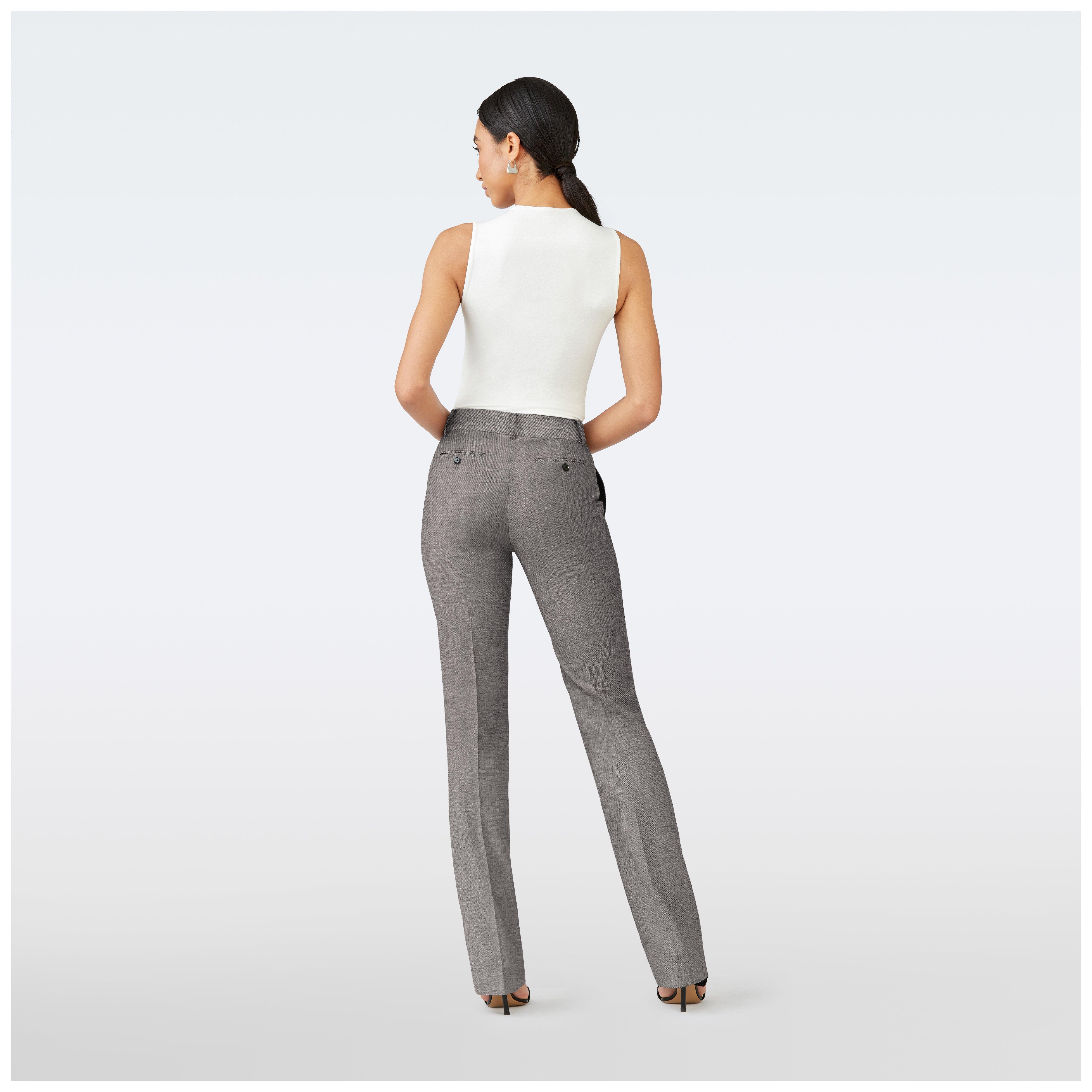 Product thumbnail 2 Gray pants women - Hayle Solid Design from Premium Indochino Collection