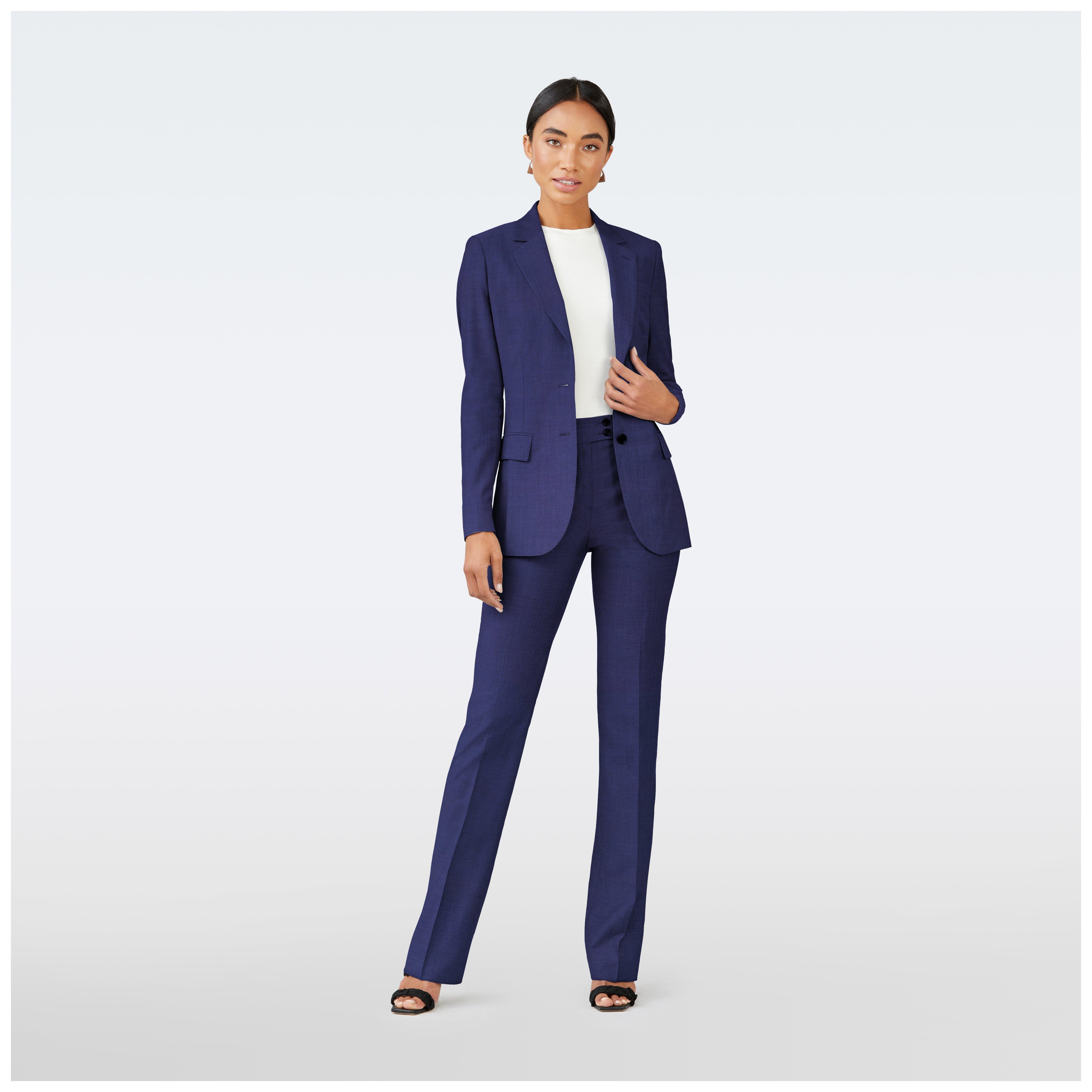 Highworth Navy Suit Women