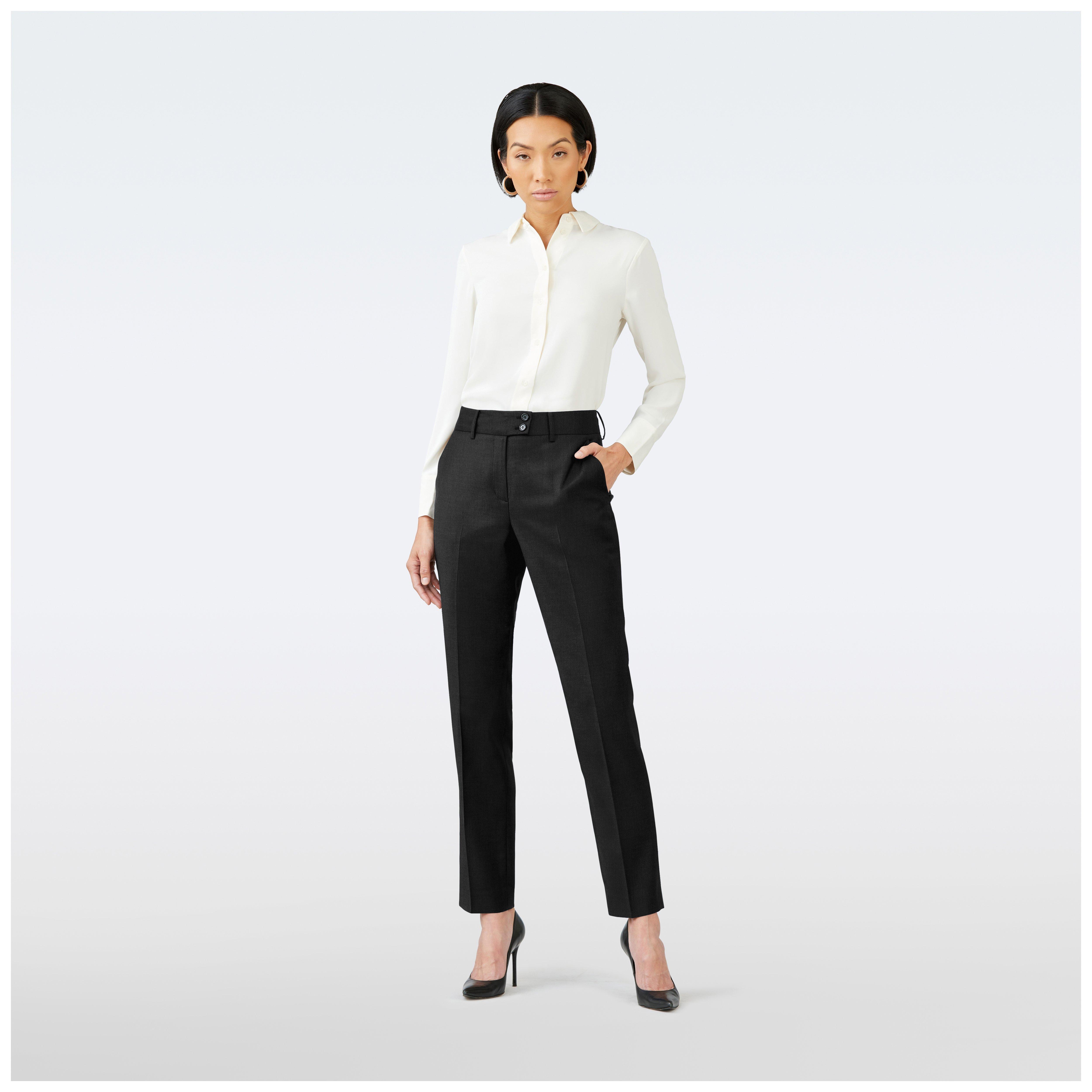 Product thumbnail 3 Black suit women - Hereford Solid Design from Premium Indochino Collection