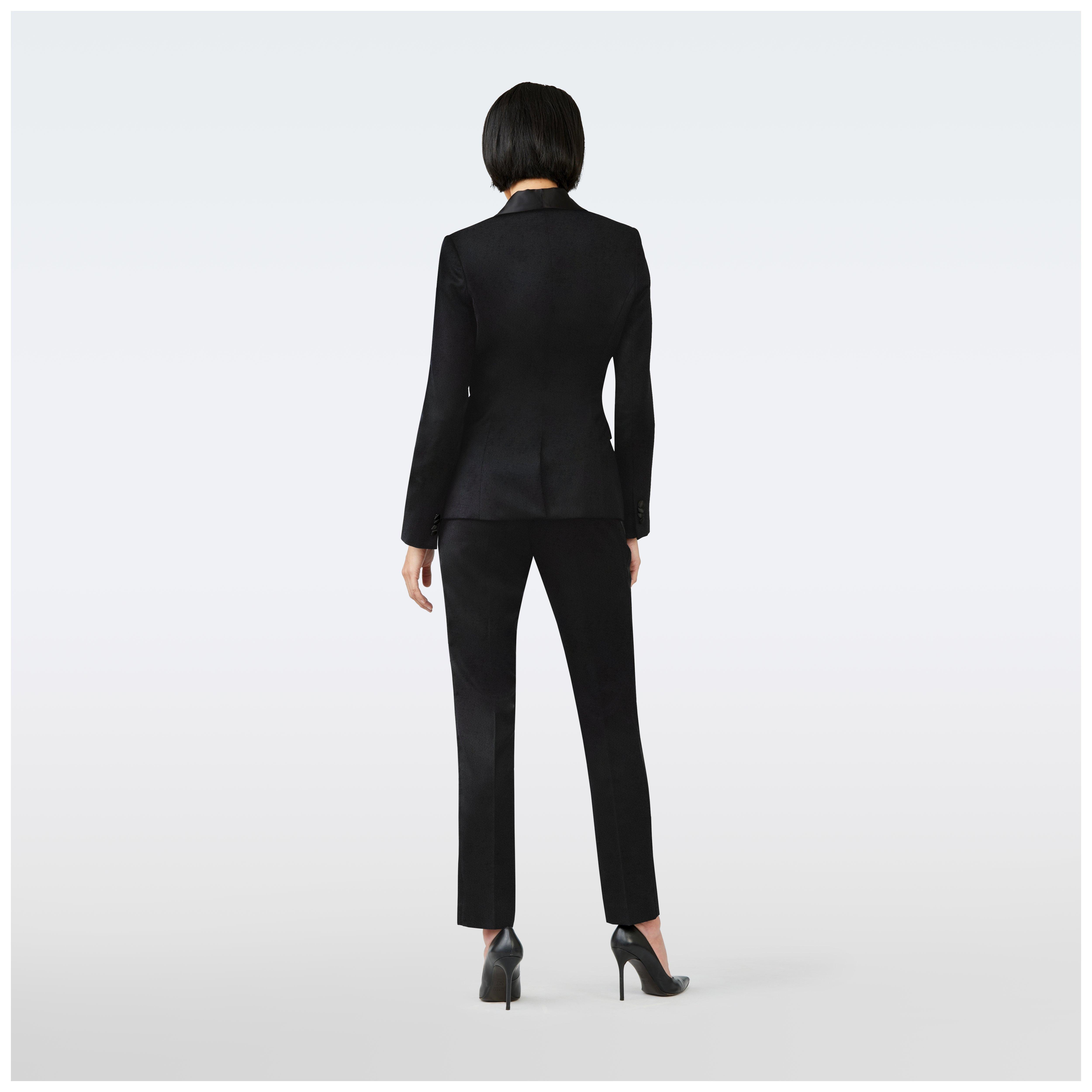 Product thumbnail 2 Black suit women - Hardford Solid Design from Tuxedo Indochino Collection