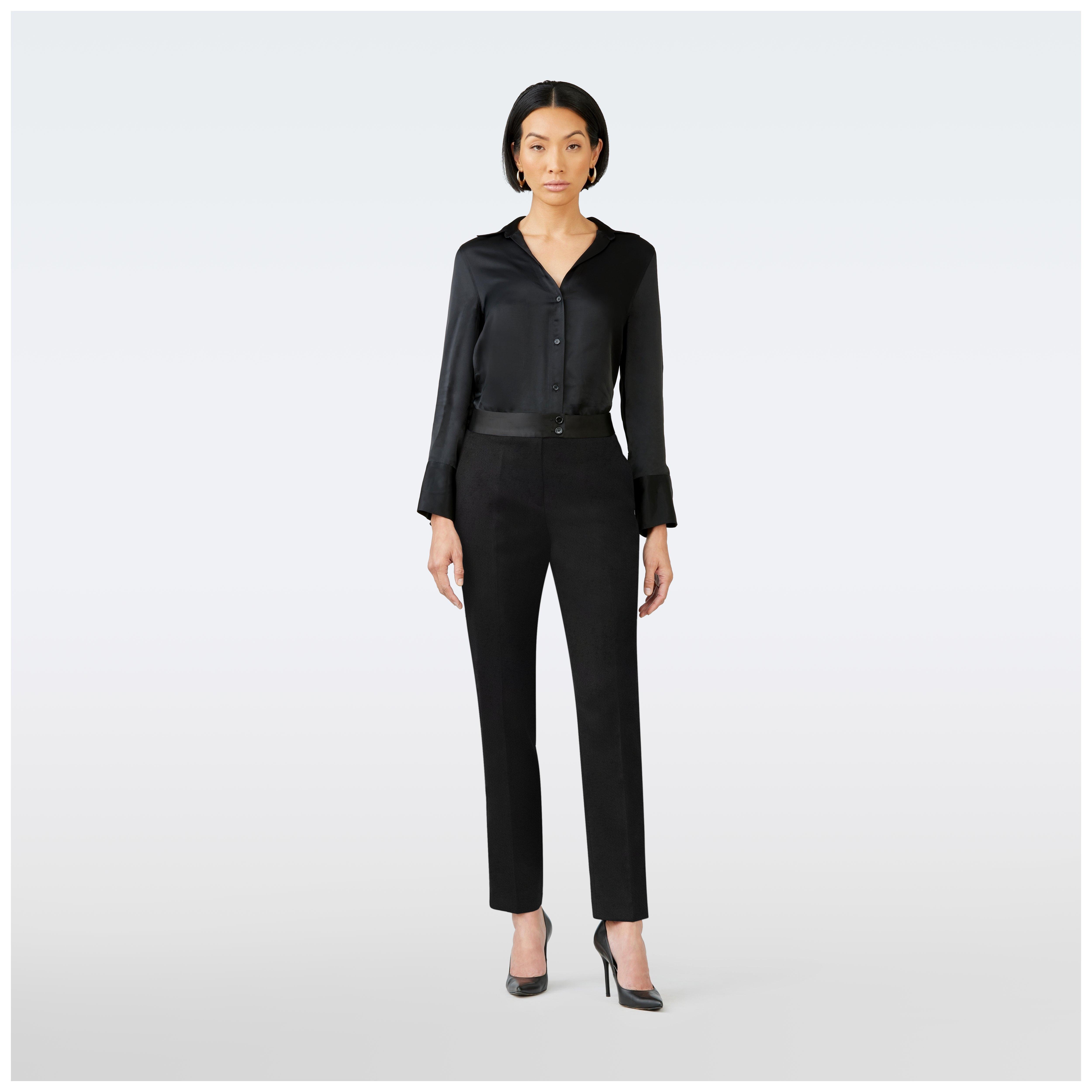 Product thumbnail 3 Black suit women - Hardford Solid Design from Tuxedo Indochino Collection