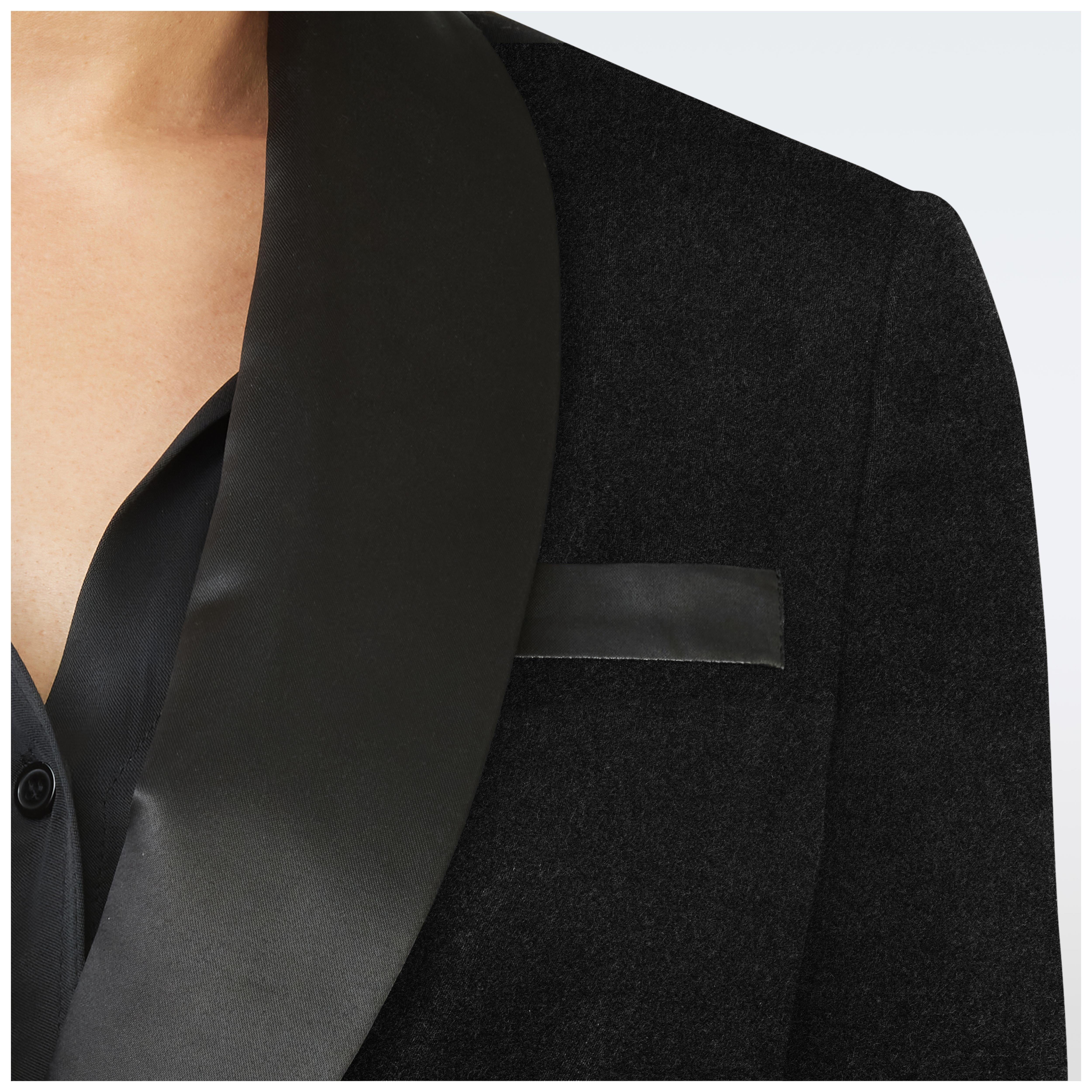 Product thumbnail 6 Black suit women - Hardford Solid Design from Tuxedo Indochino Collection