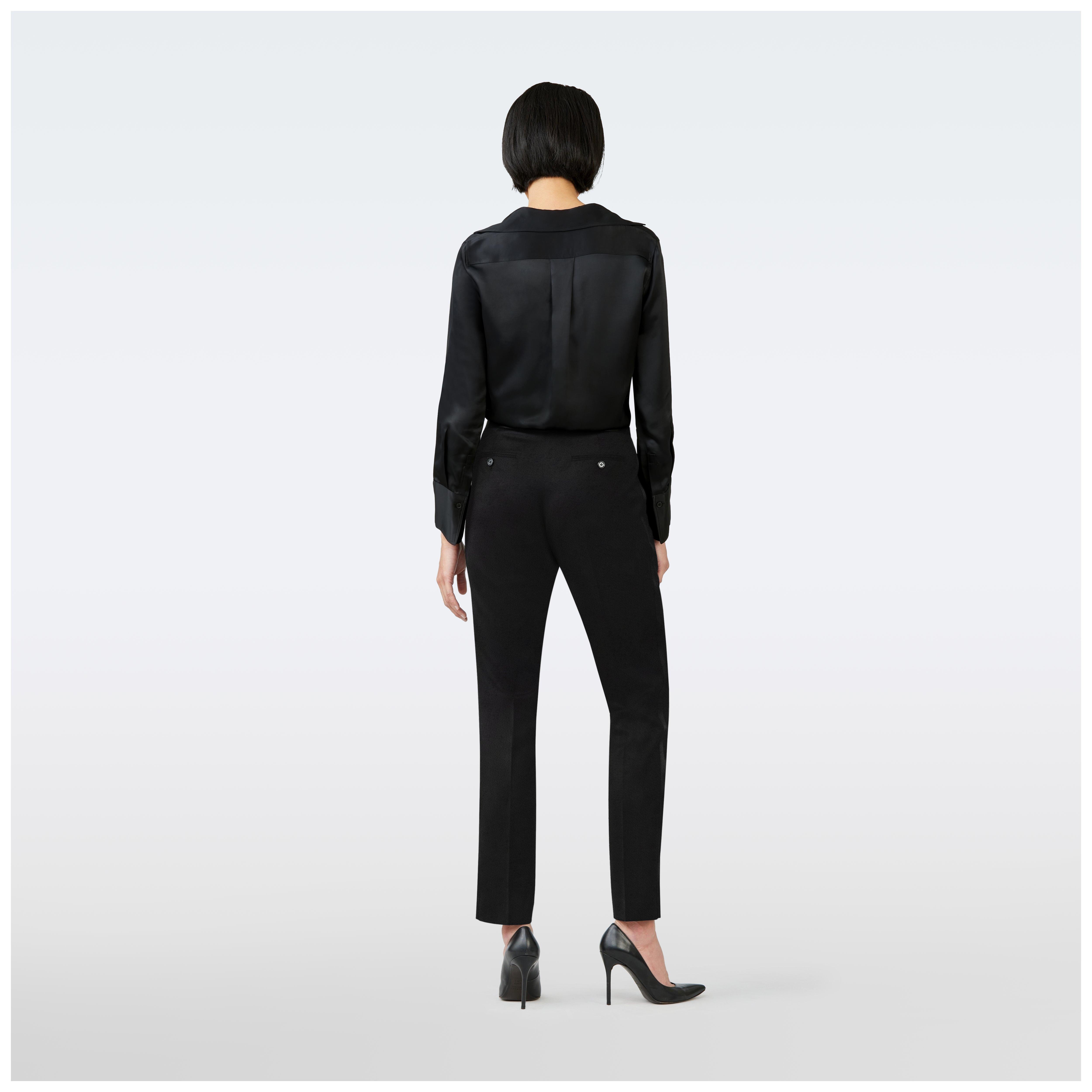 Product thumbnail 2 Black pants women - Hardford Solid Design from Tuxedo Indochino Collection