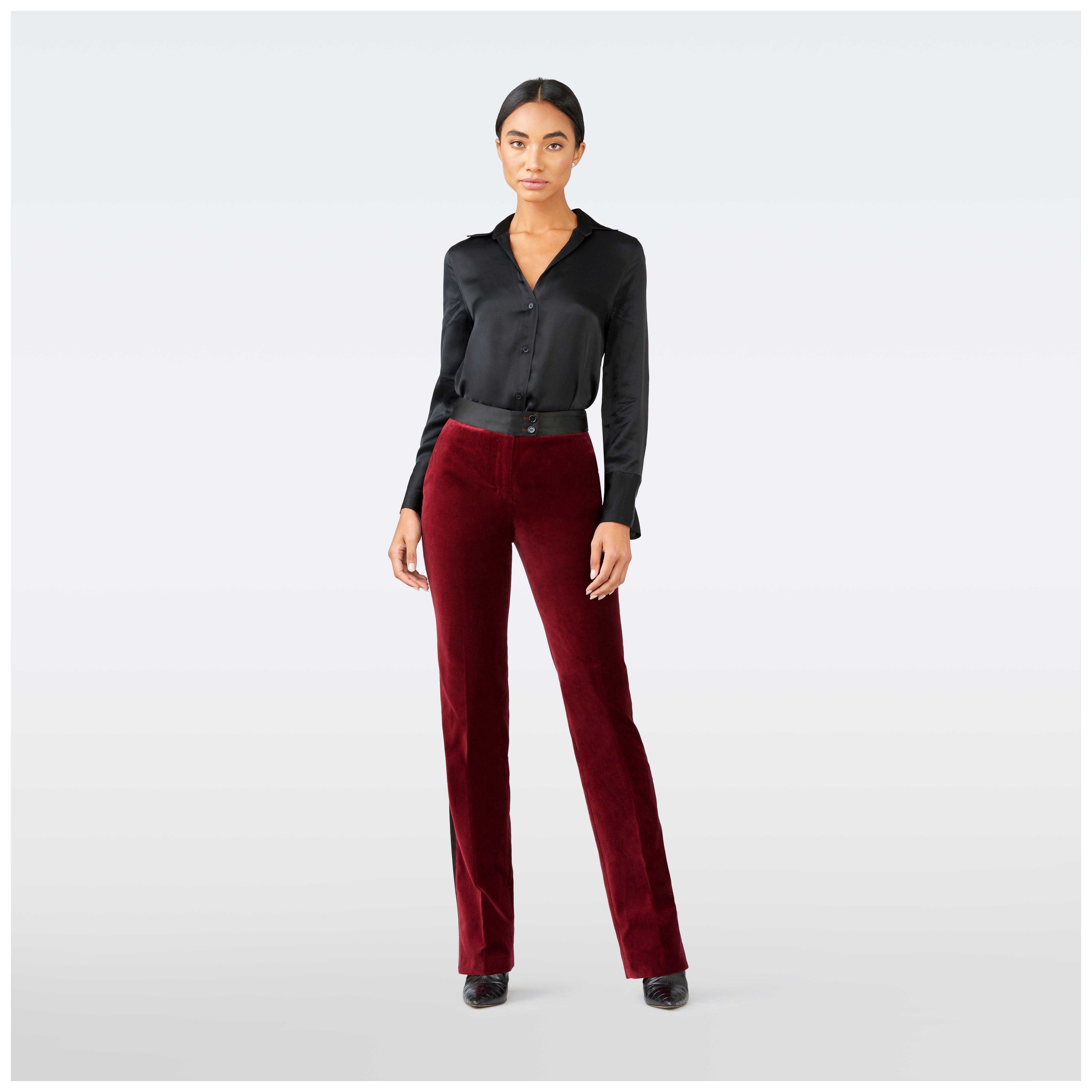 Product thumbnail 3 Burgundy suit women - Hardford Solid Design from Tuxedo Indochino Collection